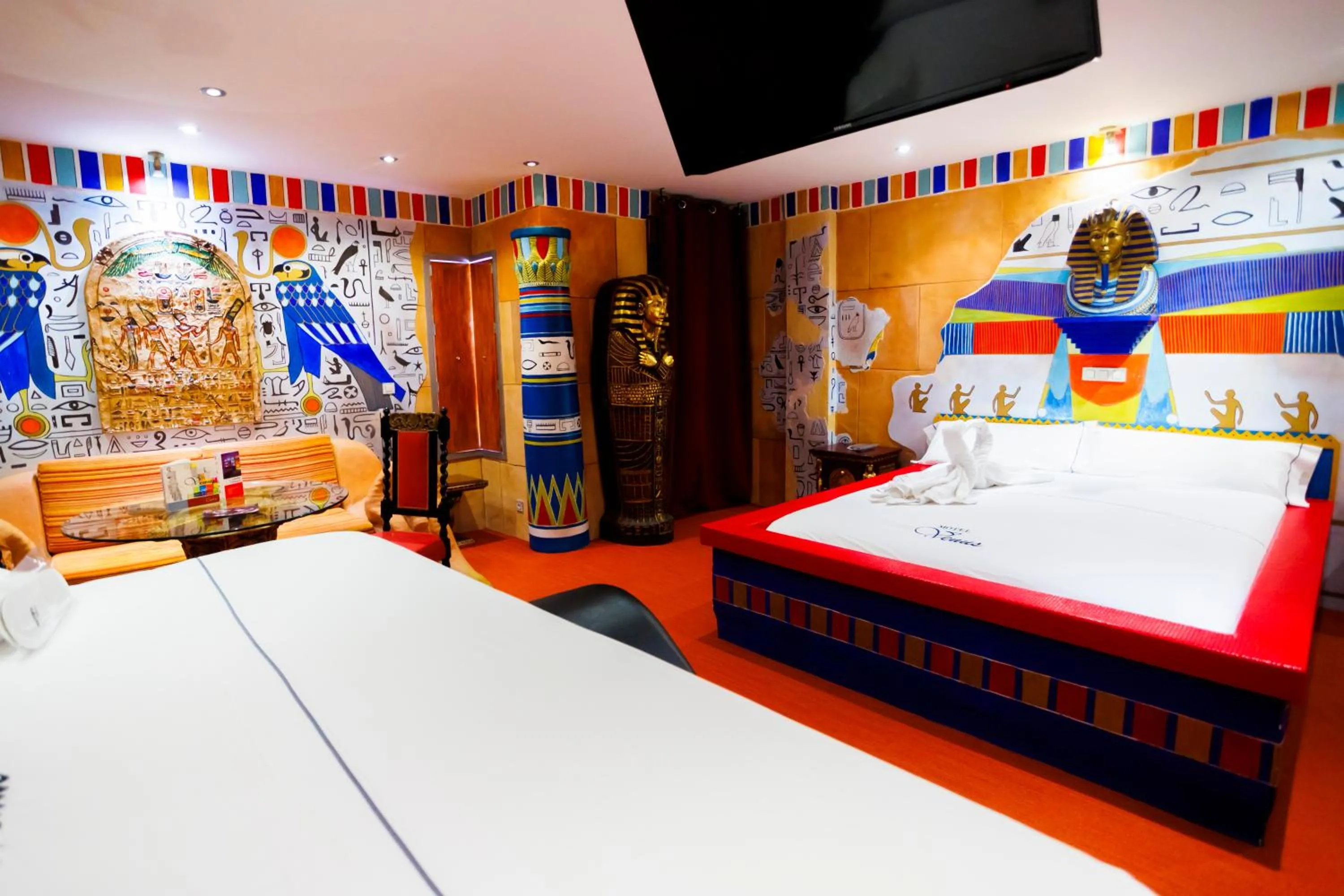 Bed in Motel Venus Valladolid