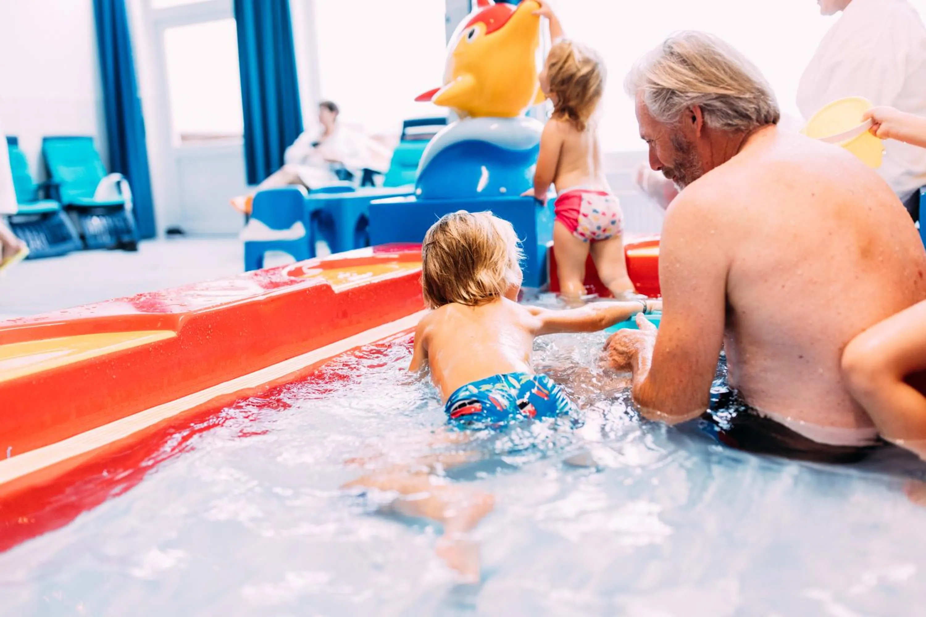 Swimming pool in Pitzis Kinderhotel - Family Only