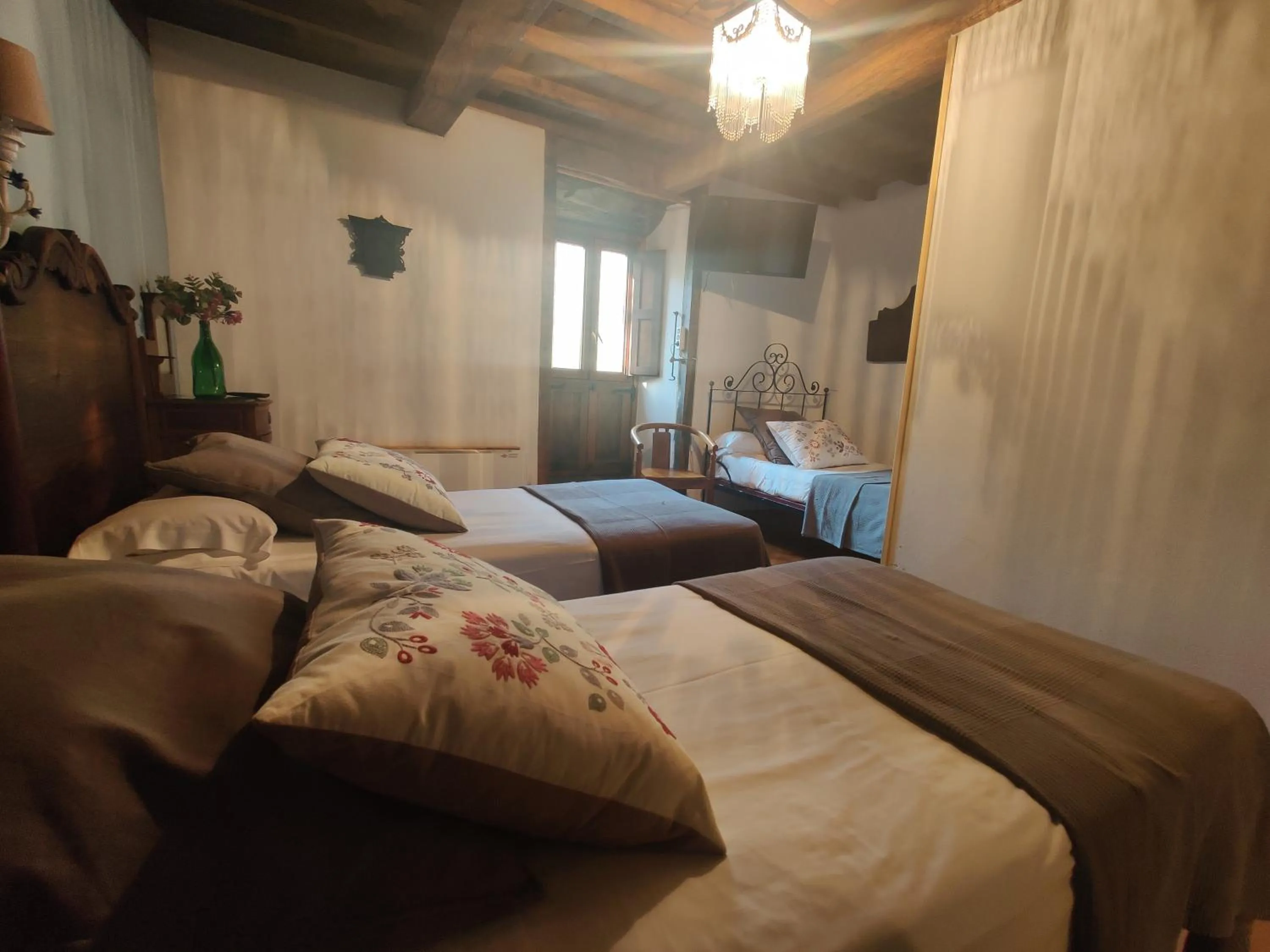 Bed in O Muiño de Pena