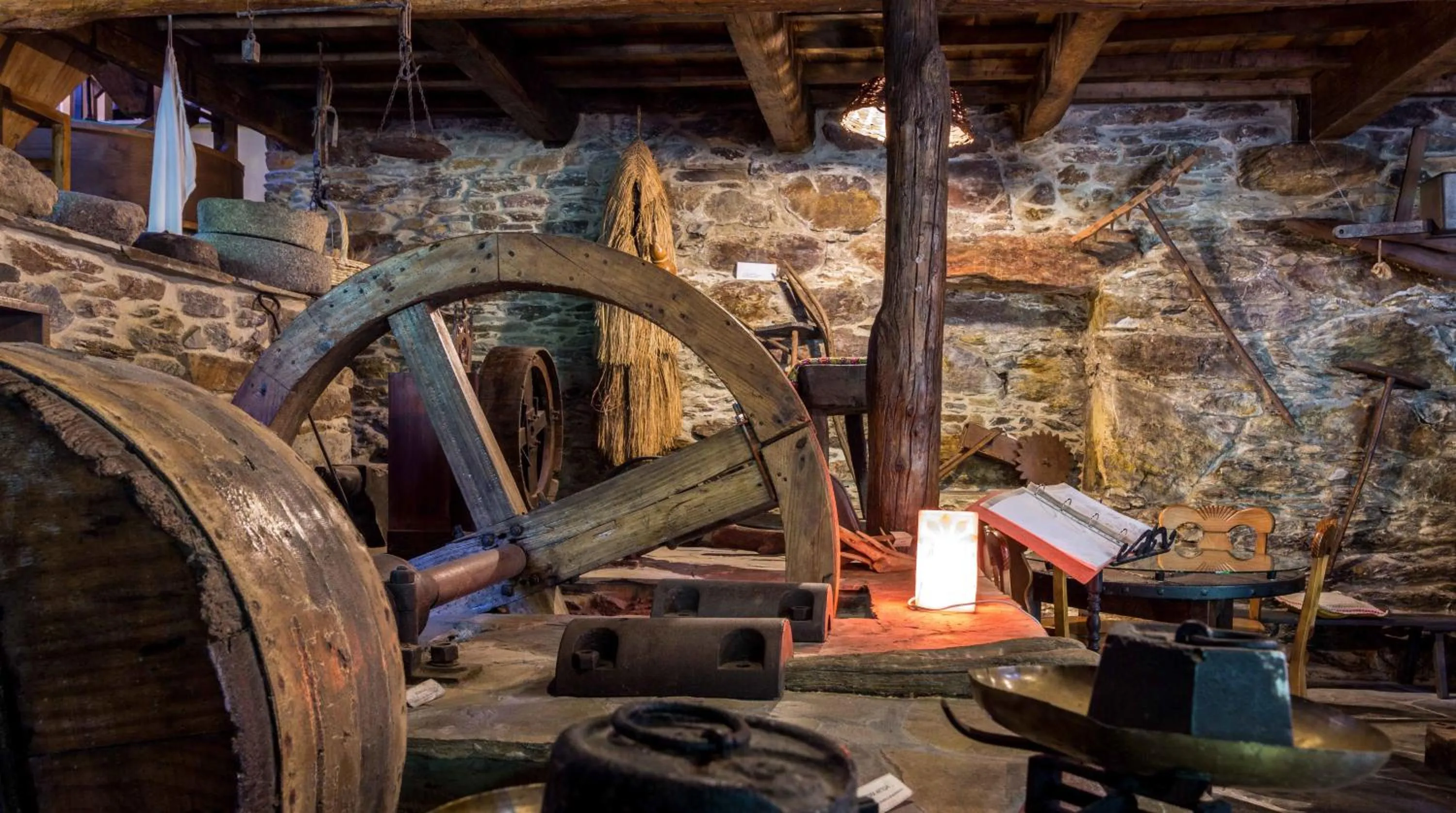 Lounge or bar in O Muiño de Pena