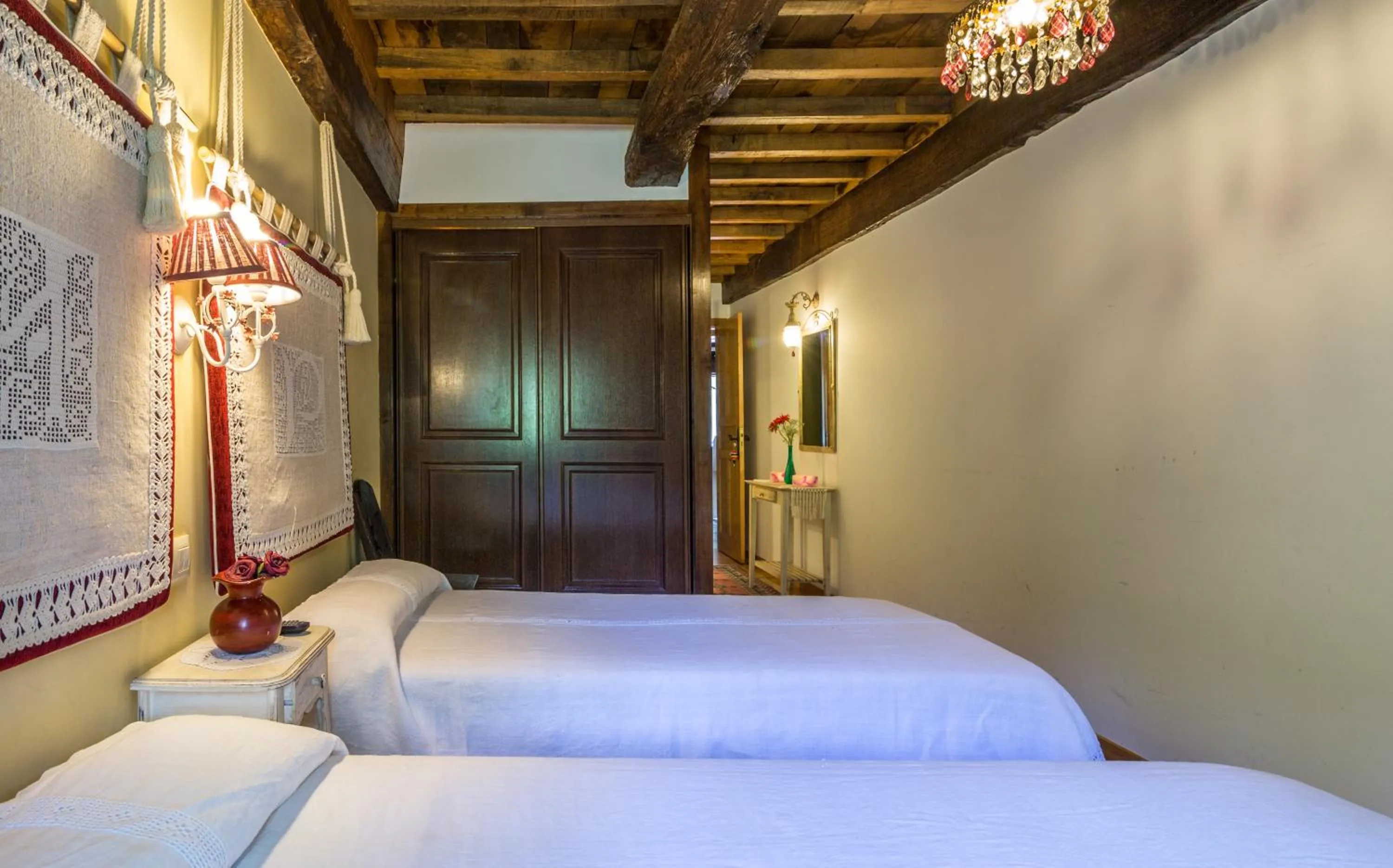 Bed in O Muiño de Pena