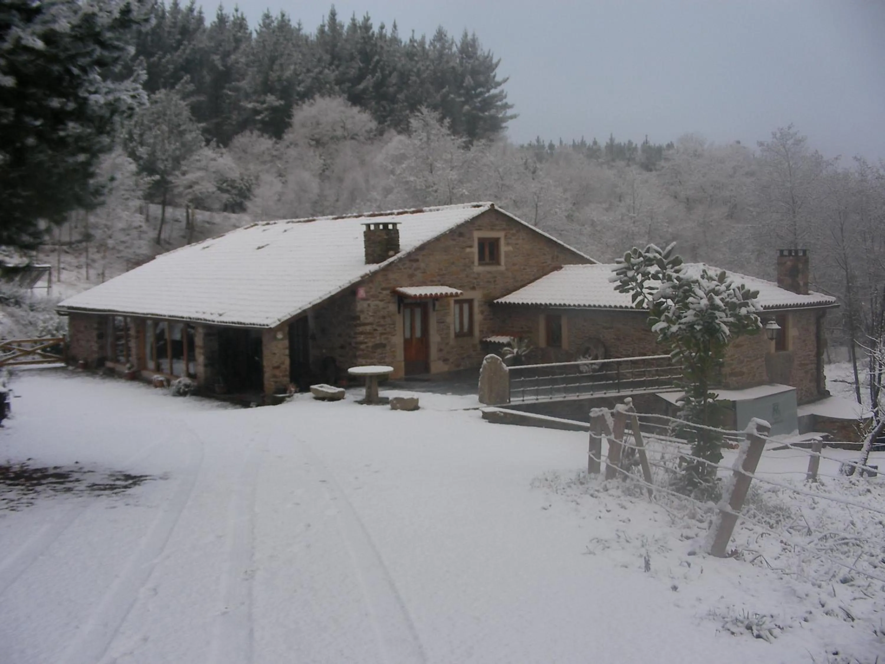 Facade/entrance in O Muiño de Pena