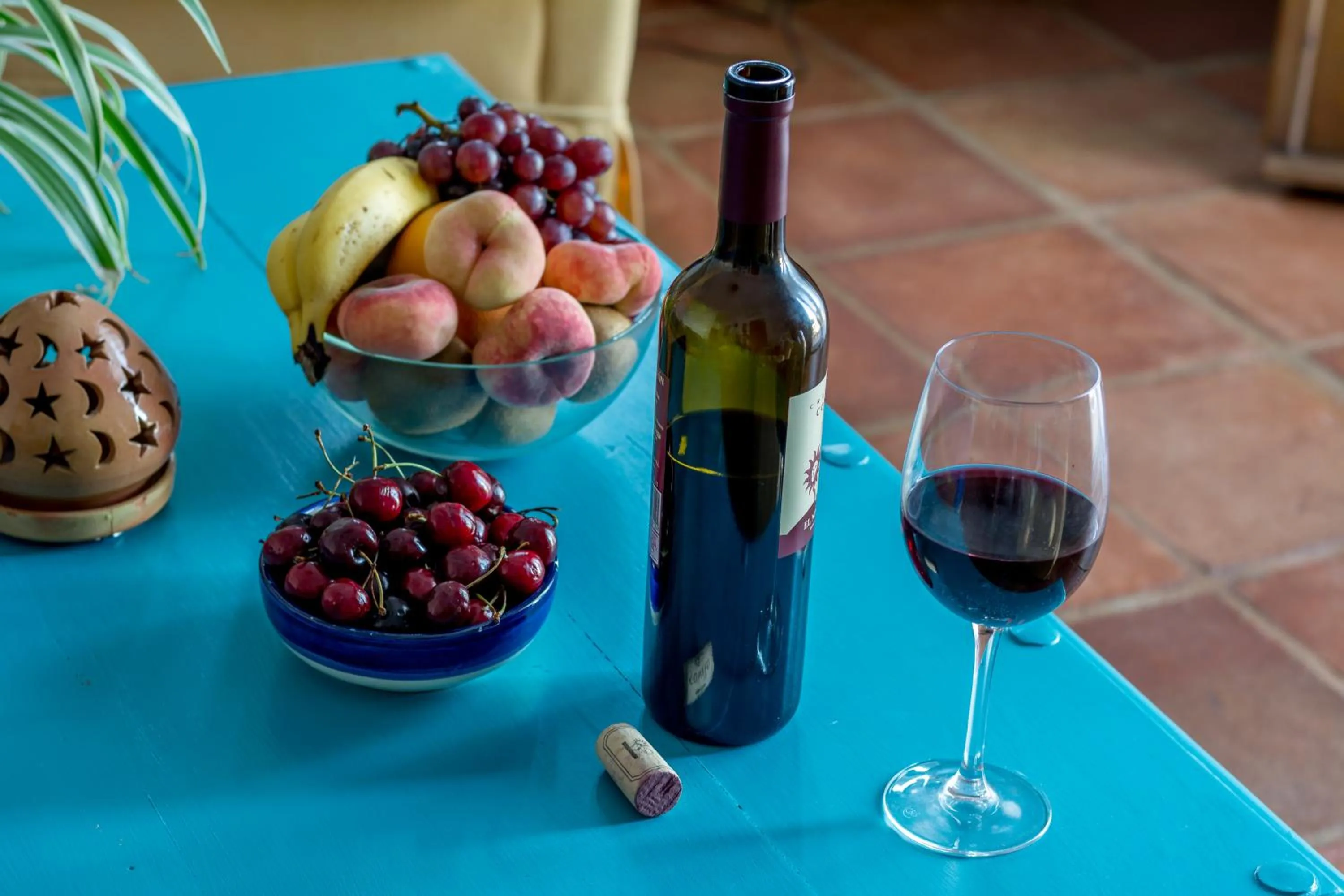 Decorative detail in Hotel Los Castaños