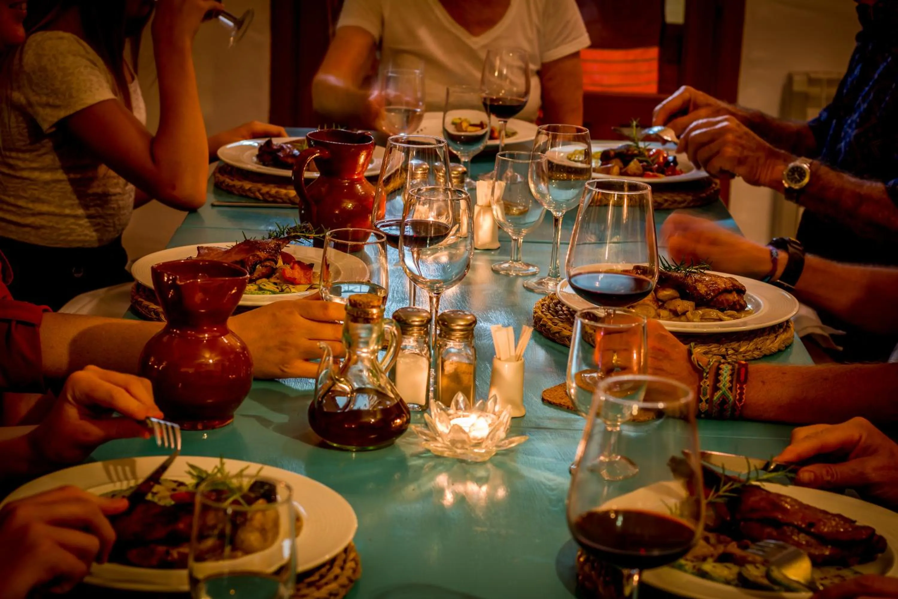 Food in Hotel Los Castaños