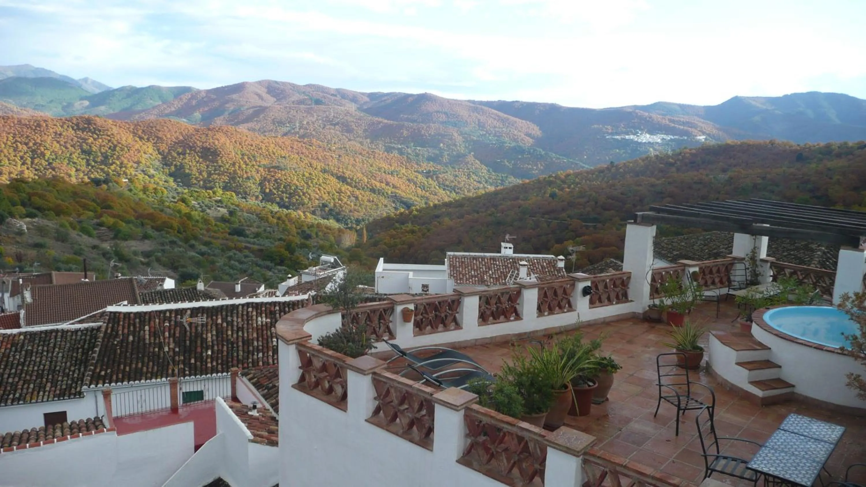 Balcony/Terrace in Hotel Los Castaños