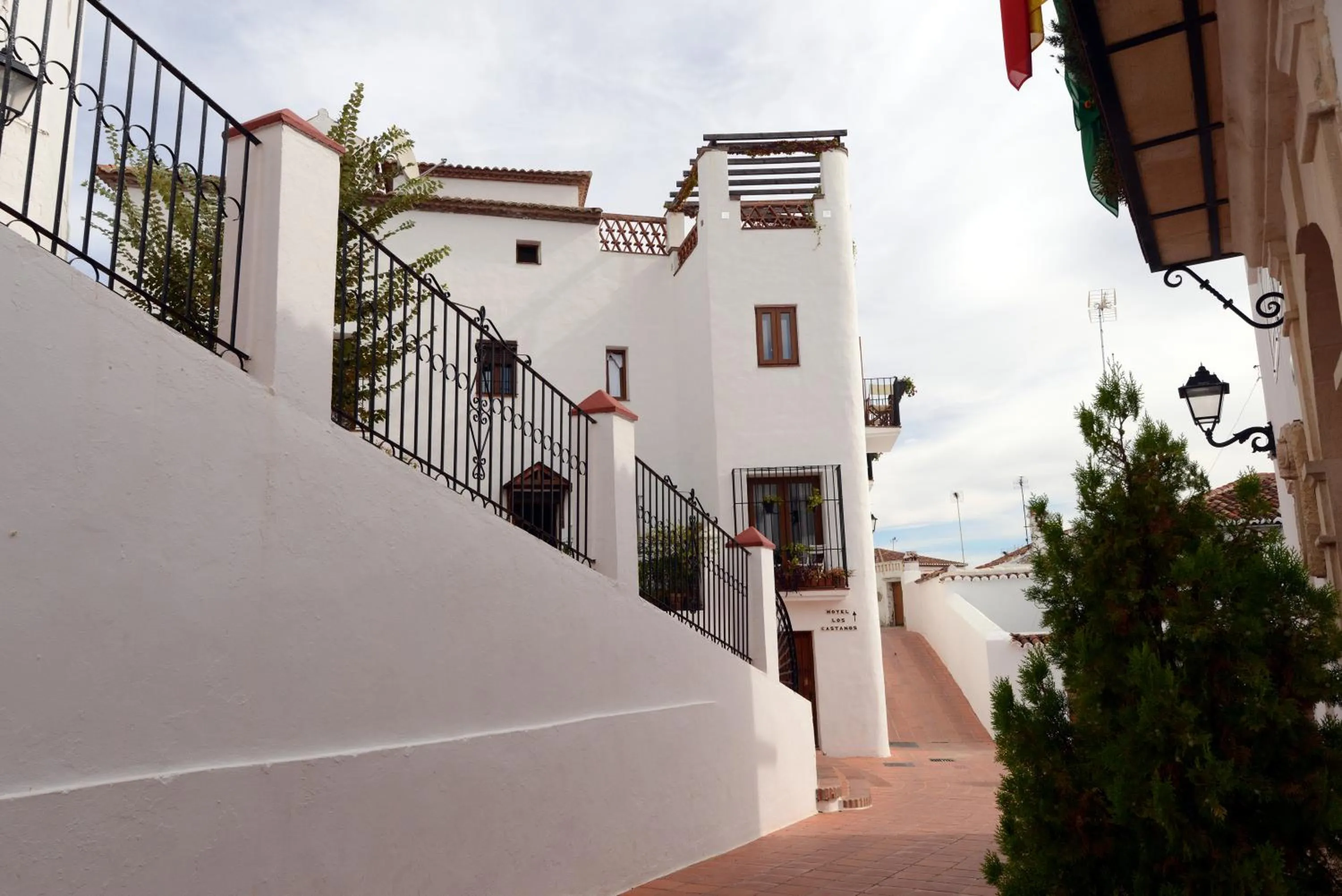 Property building in Hotel Los Castaños