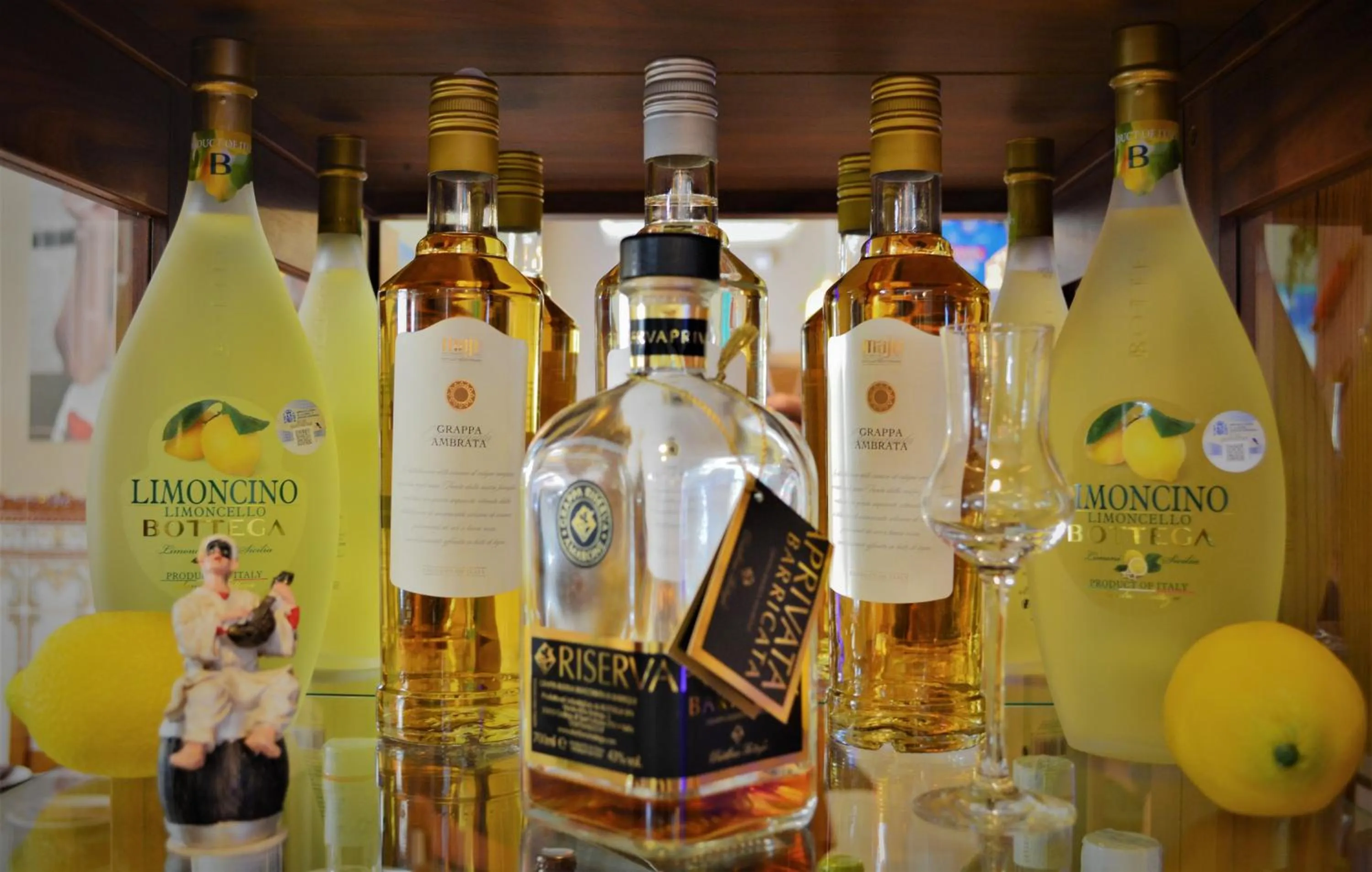 Alcoholic drinks in Hotel L'Escala