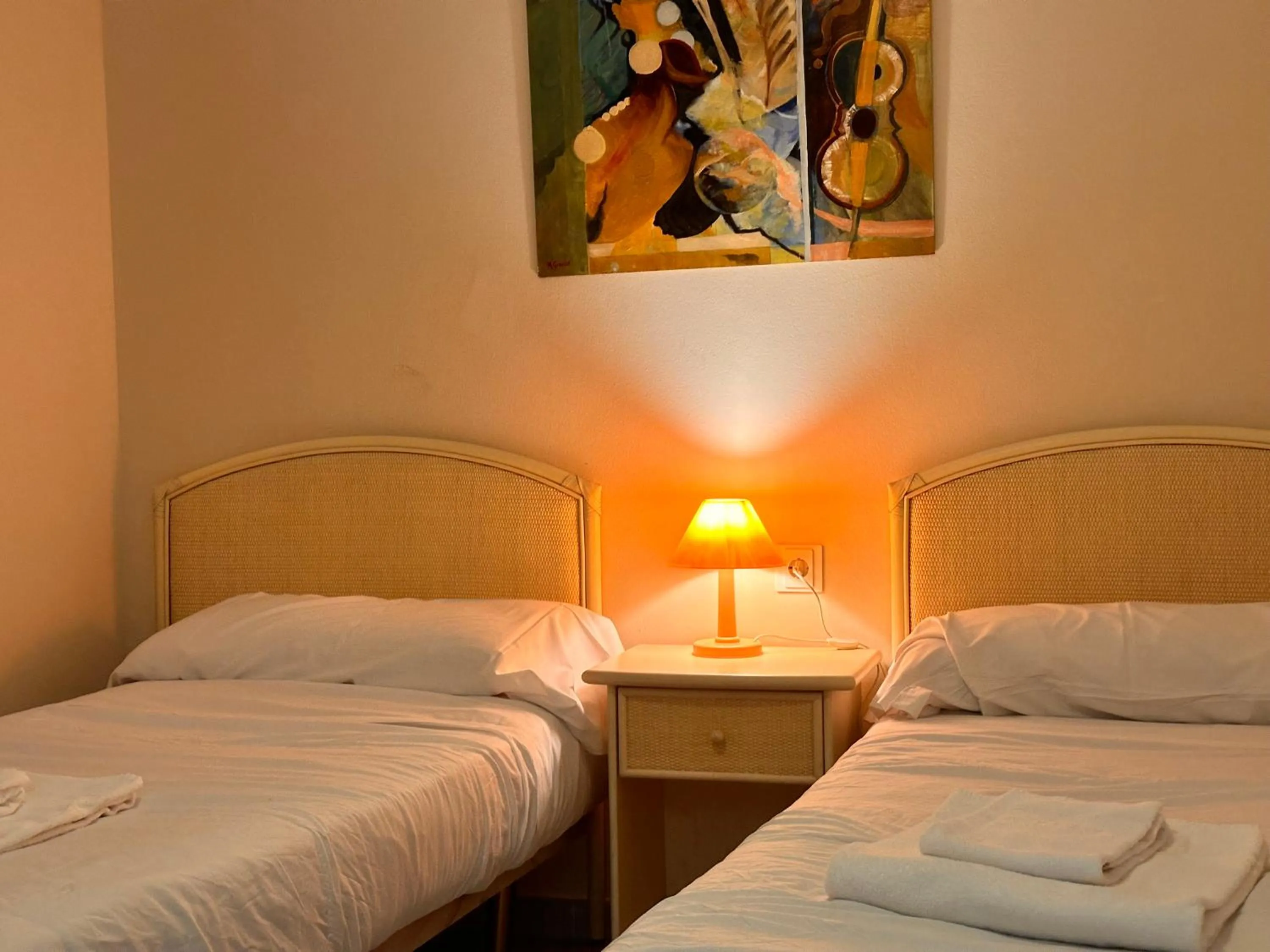 Bed in Apartamentos Larga 70