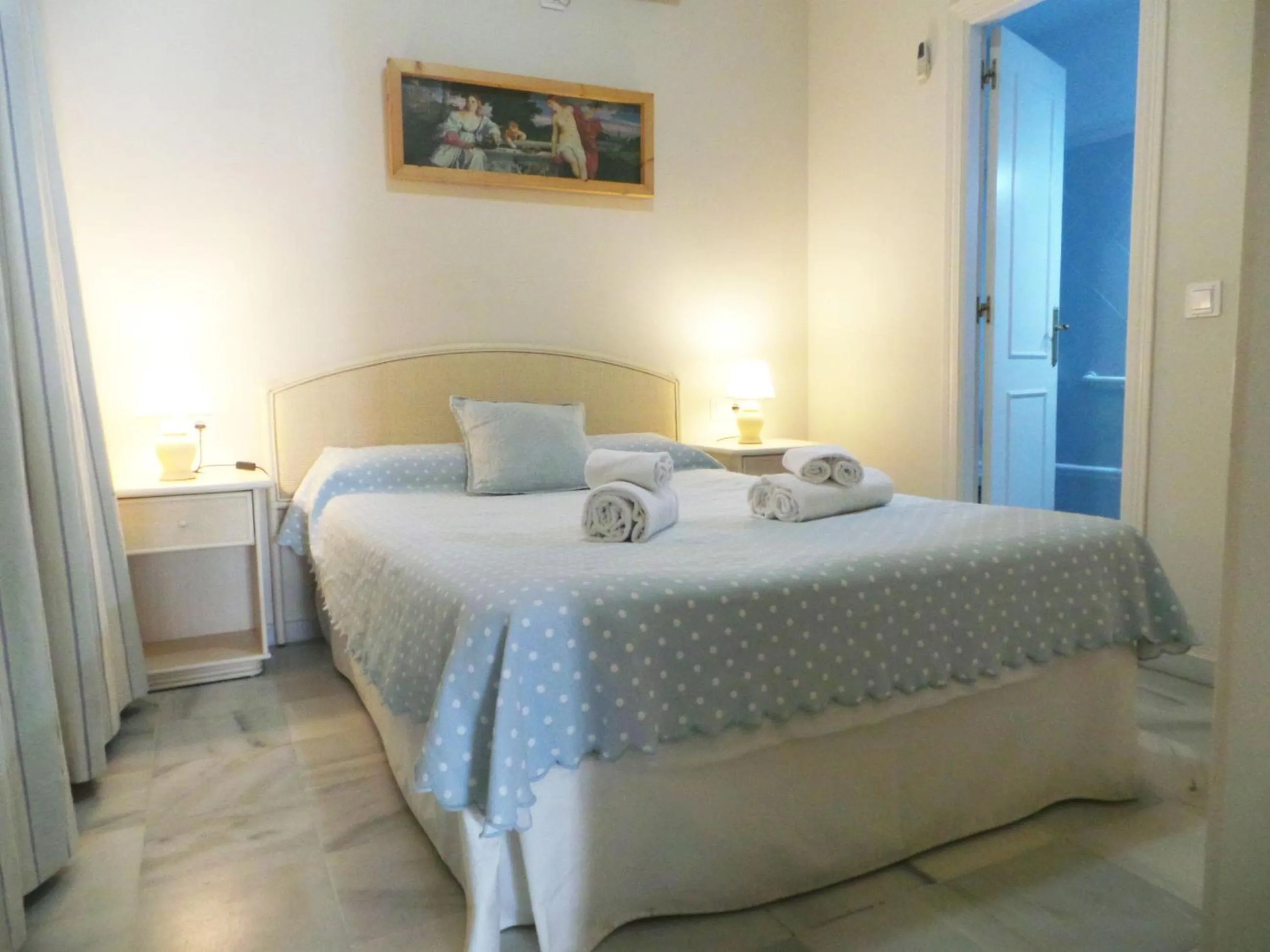 Bedroom, Bed in Apartamentos Larga 70