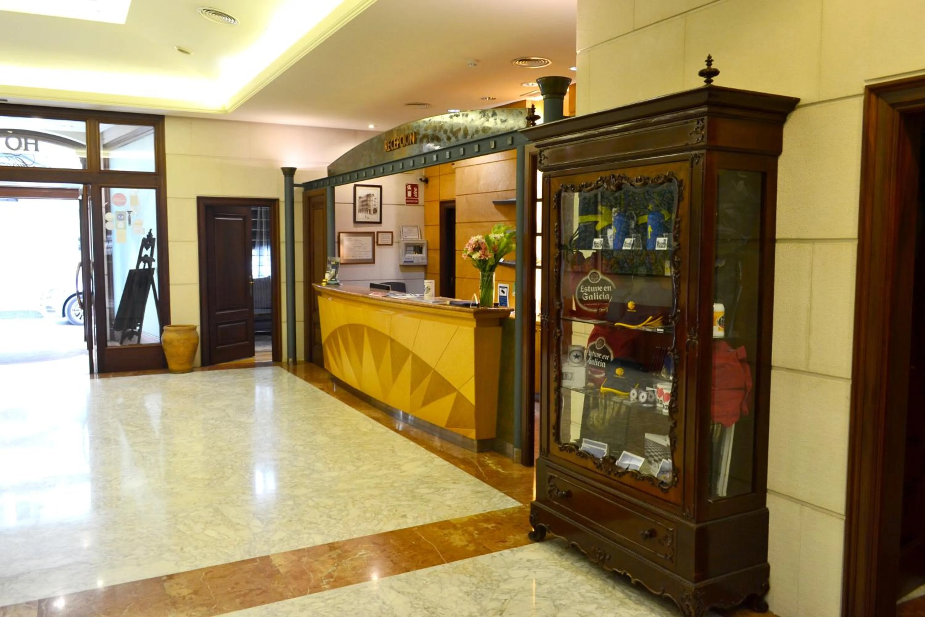 Lobby or reception in Hotel Alda El Suizo