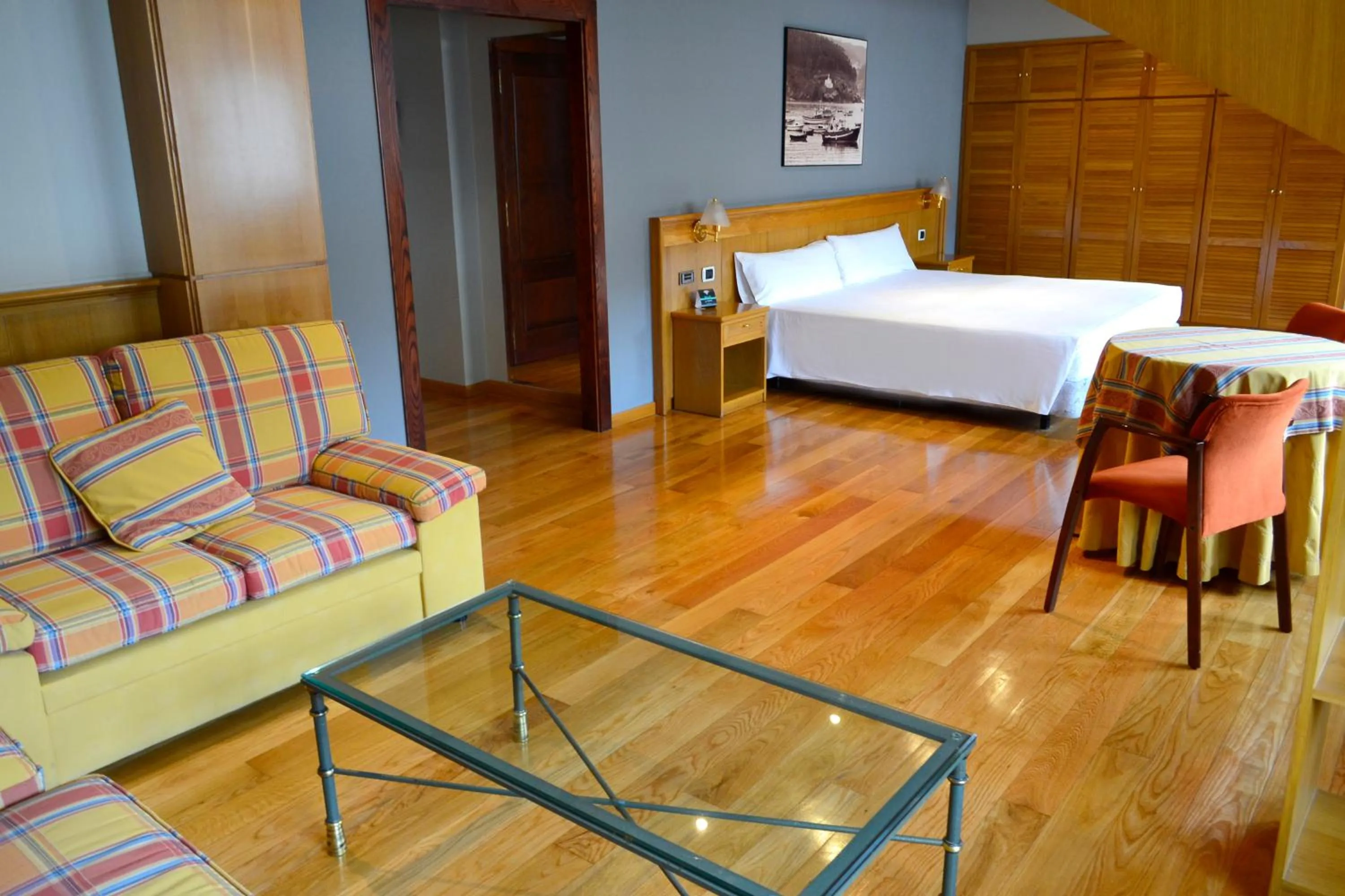 Bed in Hotel Alda El Suizo