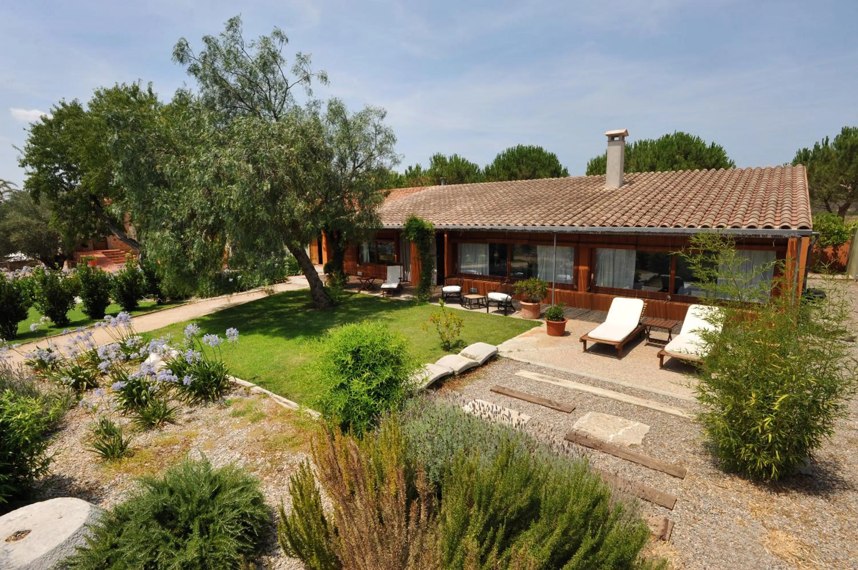 Property building in Mas Falgarona Hotel Boutique & SPA