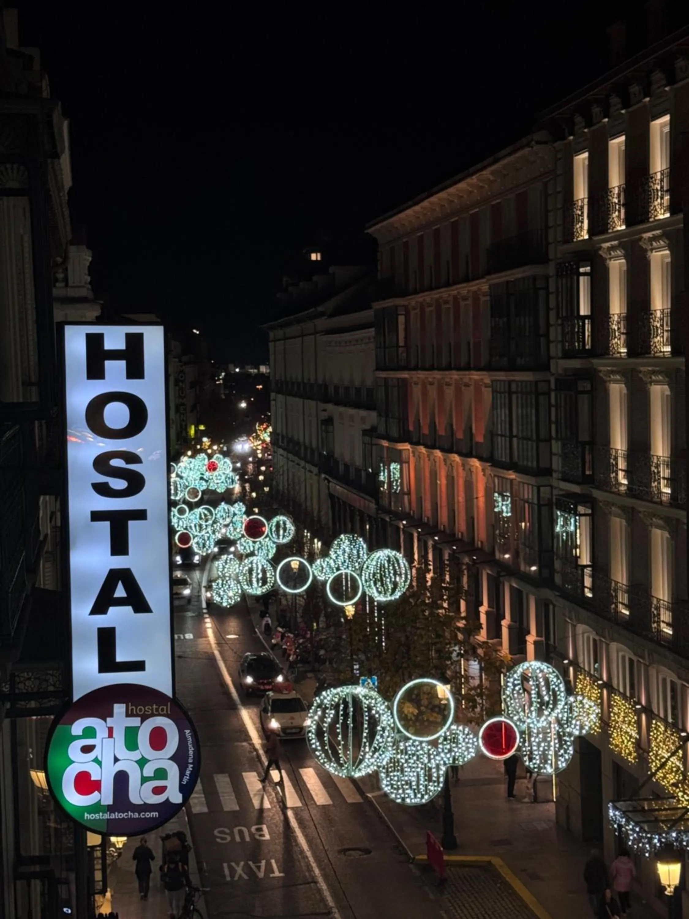 City view in Hostal Atocha Almudena Martín