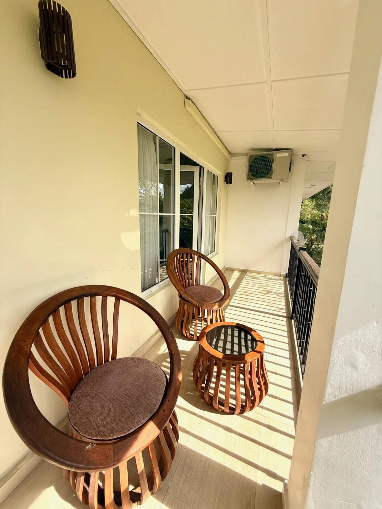 Balcony/Terrace in Sungreen Resort Habarana