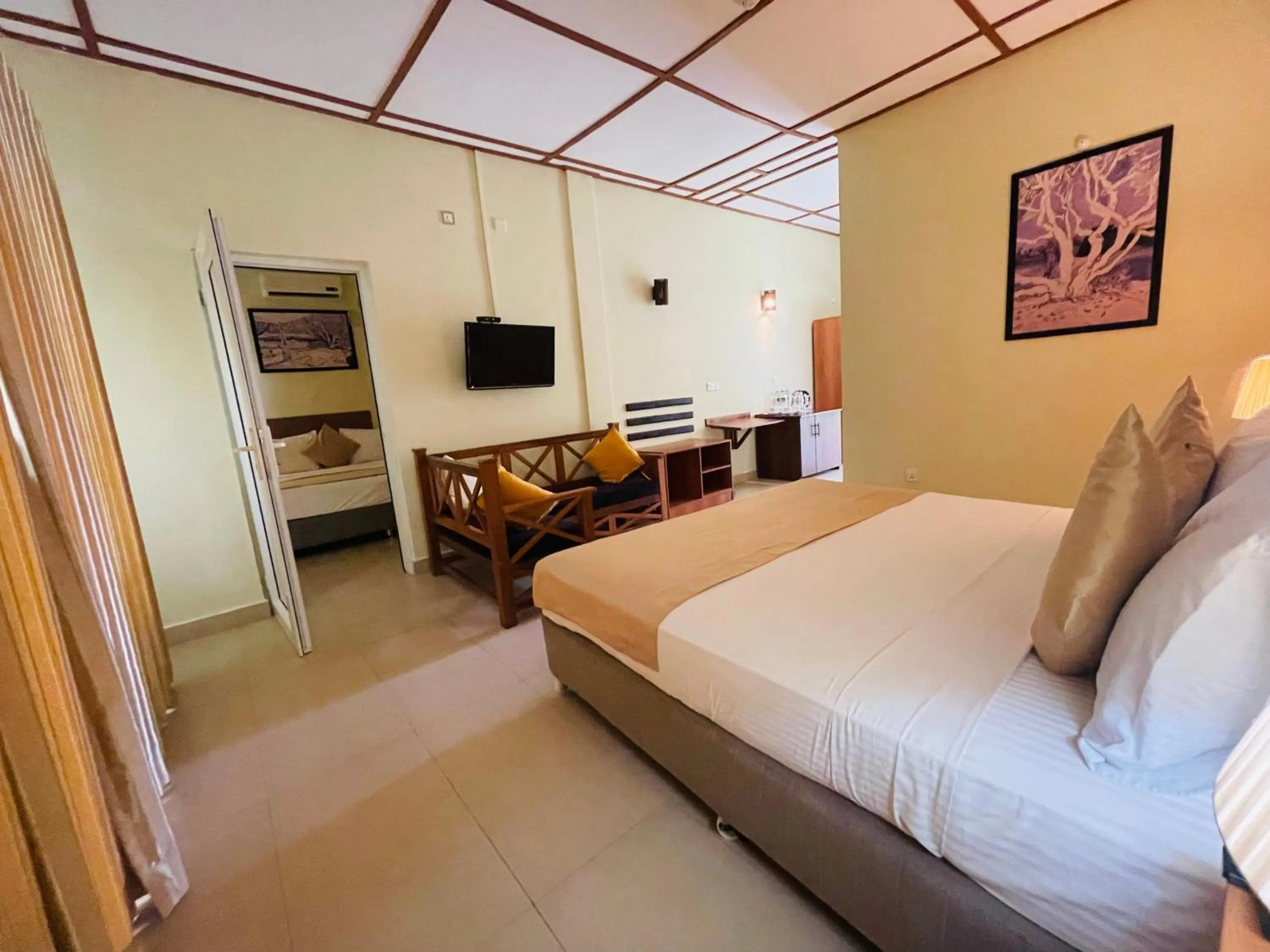 Bedroom, Bed in Sungreen Resort Habarana