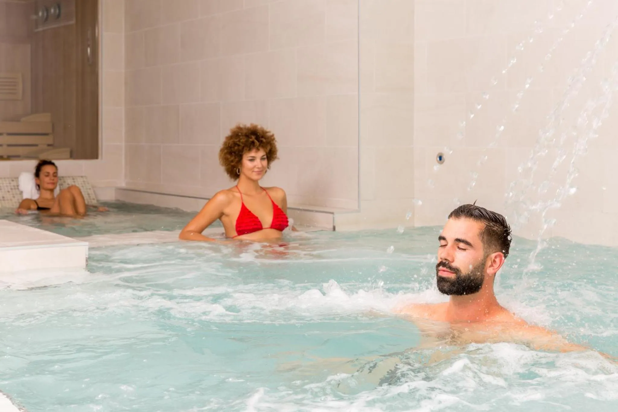 Spa and wellness centre/facilities in Ebano Hotel Apartments & Spa