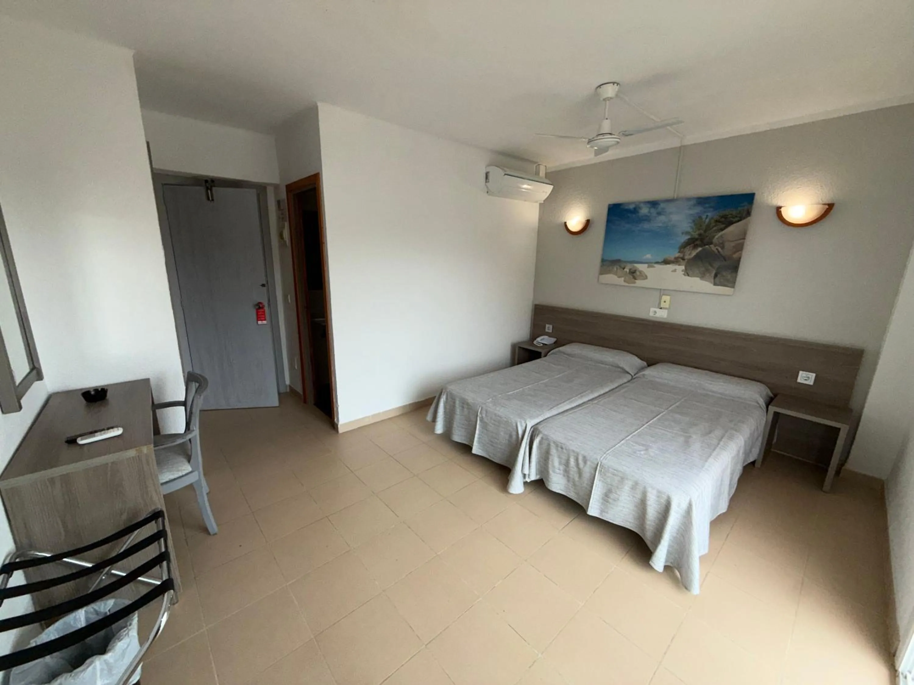 Bed in Hotel Costa Mediterraneo