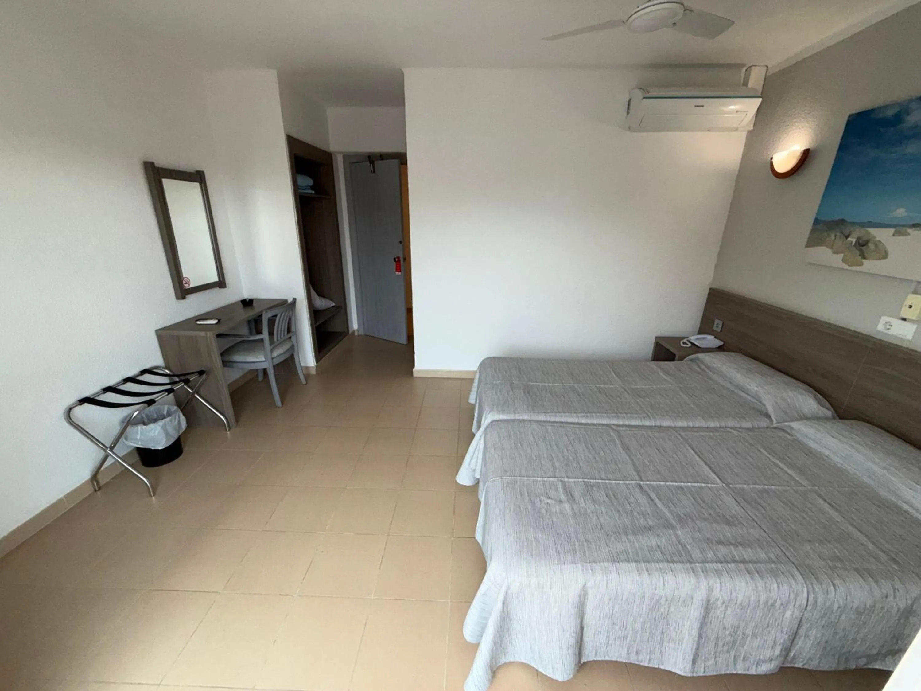 Bed in Hotel Costa Mediterraneo