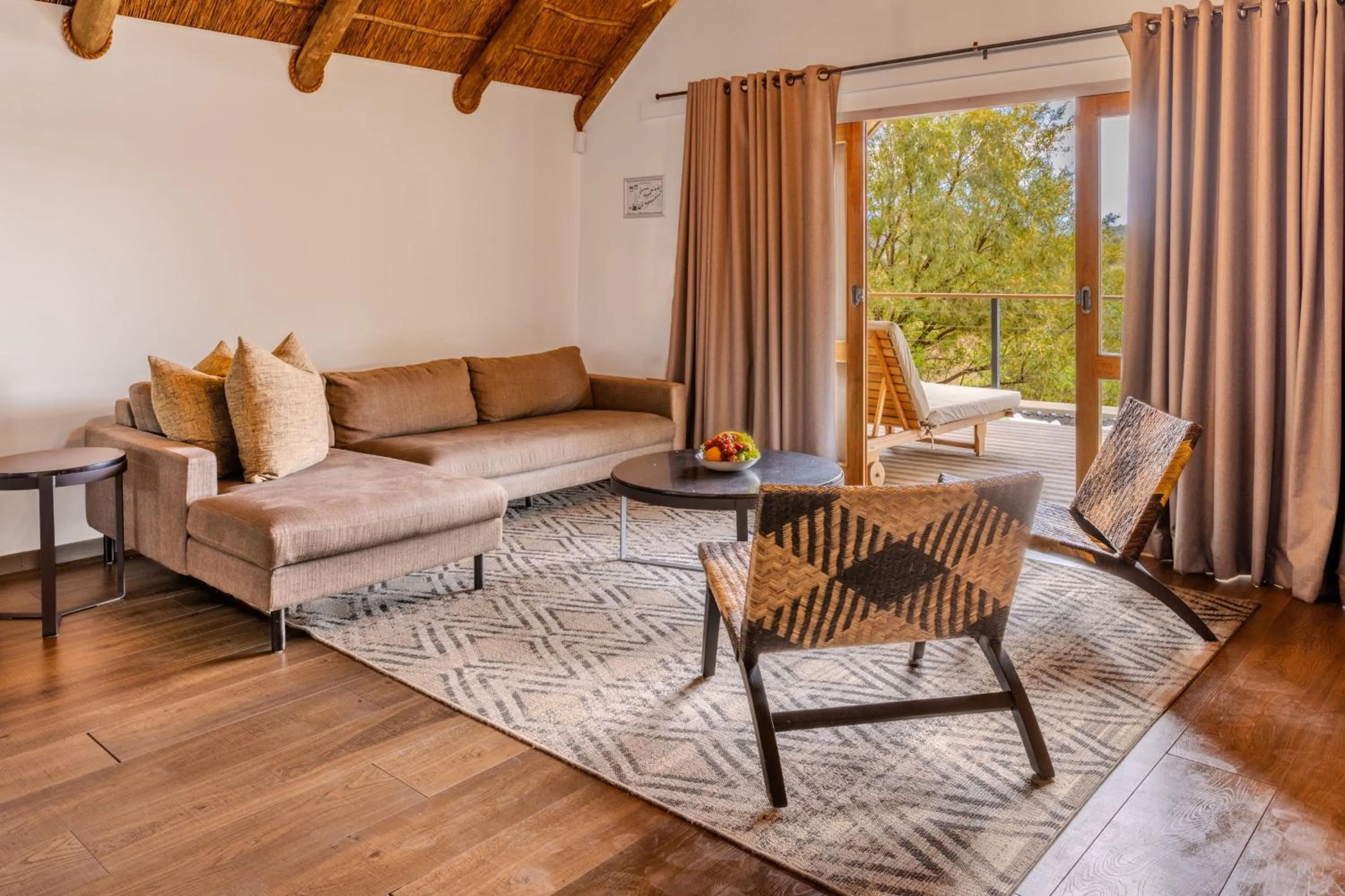 Seating area in Cradle Boutique Hotel