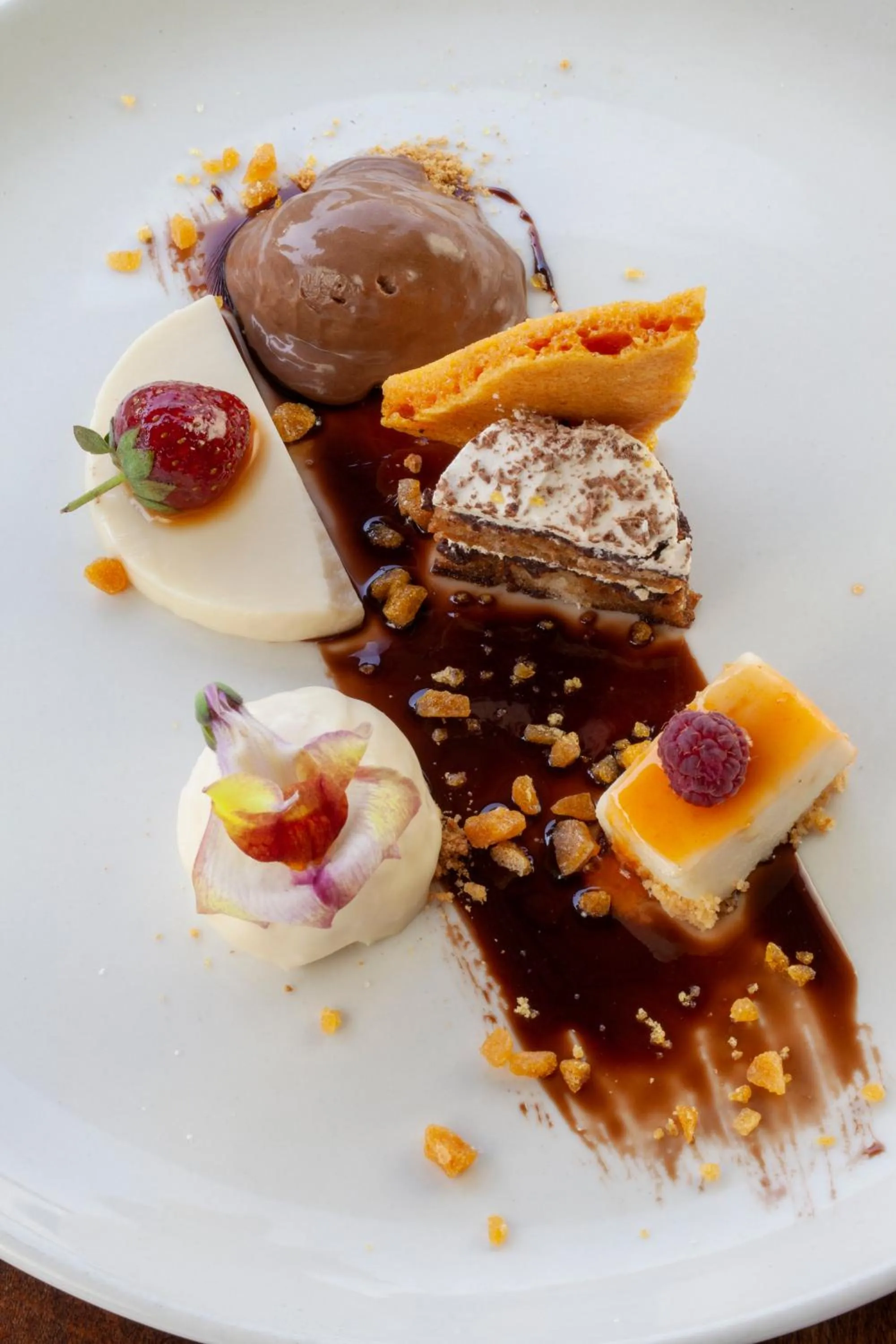 Food close-up in Cradle Boutique Hotel