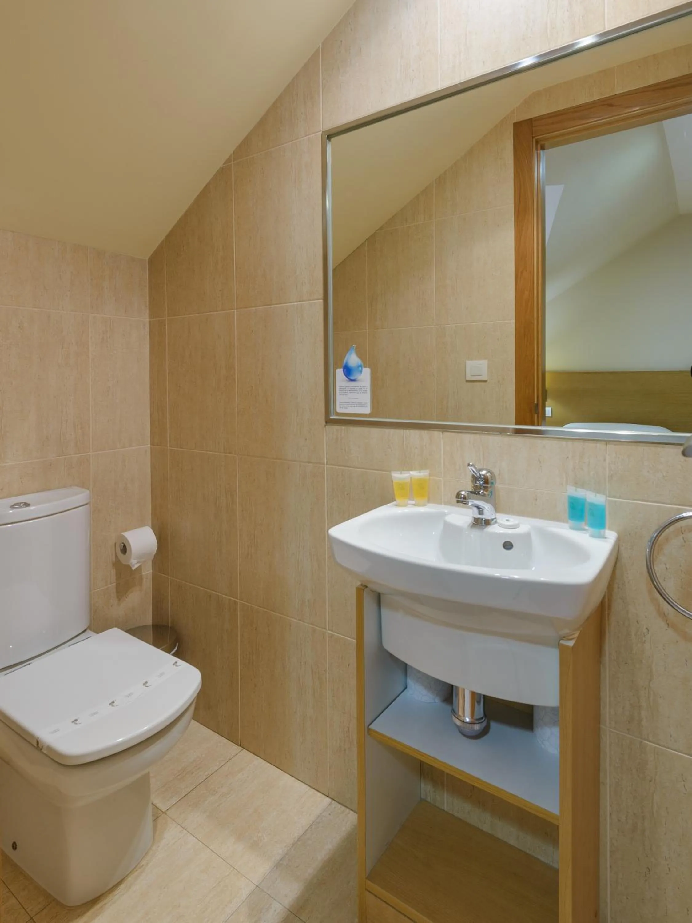 Toilet in Apartamentos Trisquel