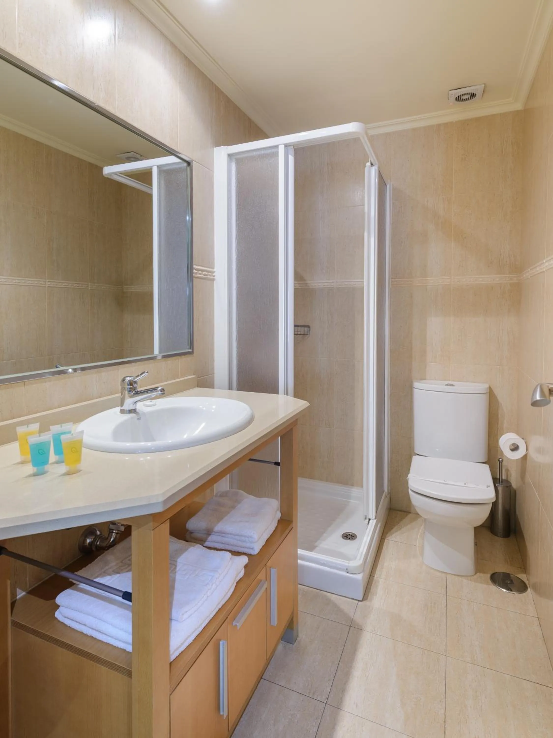 Shower in Apartamentos Trisquel