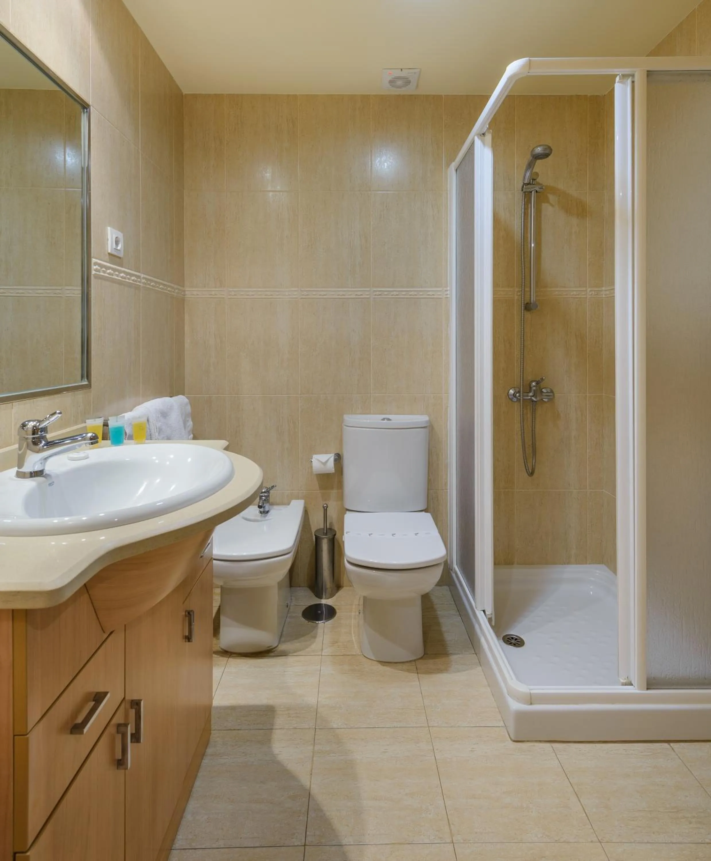 Shower in Apartamentos Trisquel