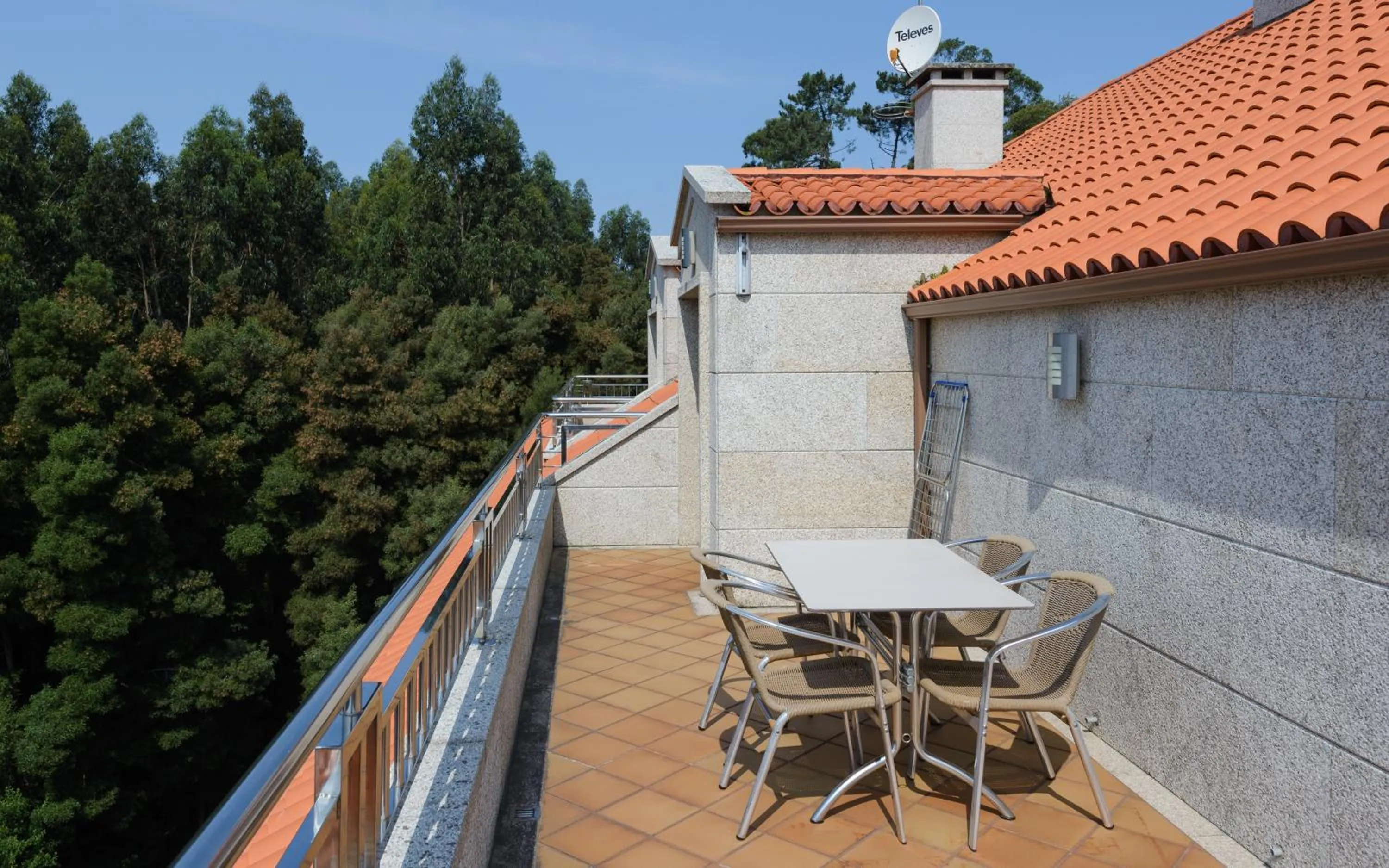 Balcony/Terrace in Apartamentos Trisquel