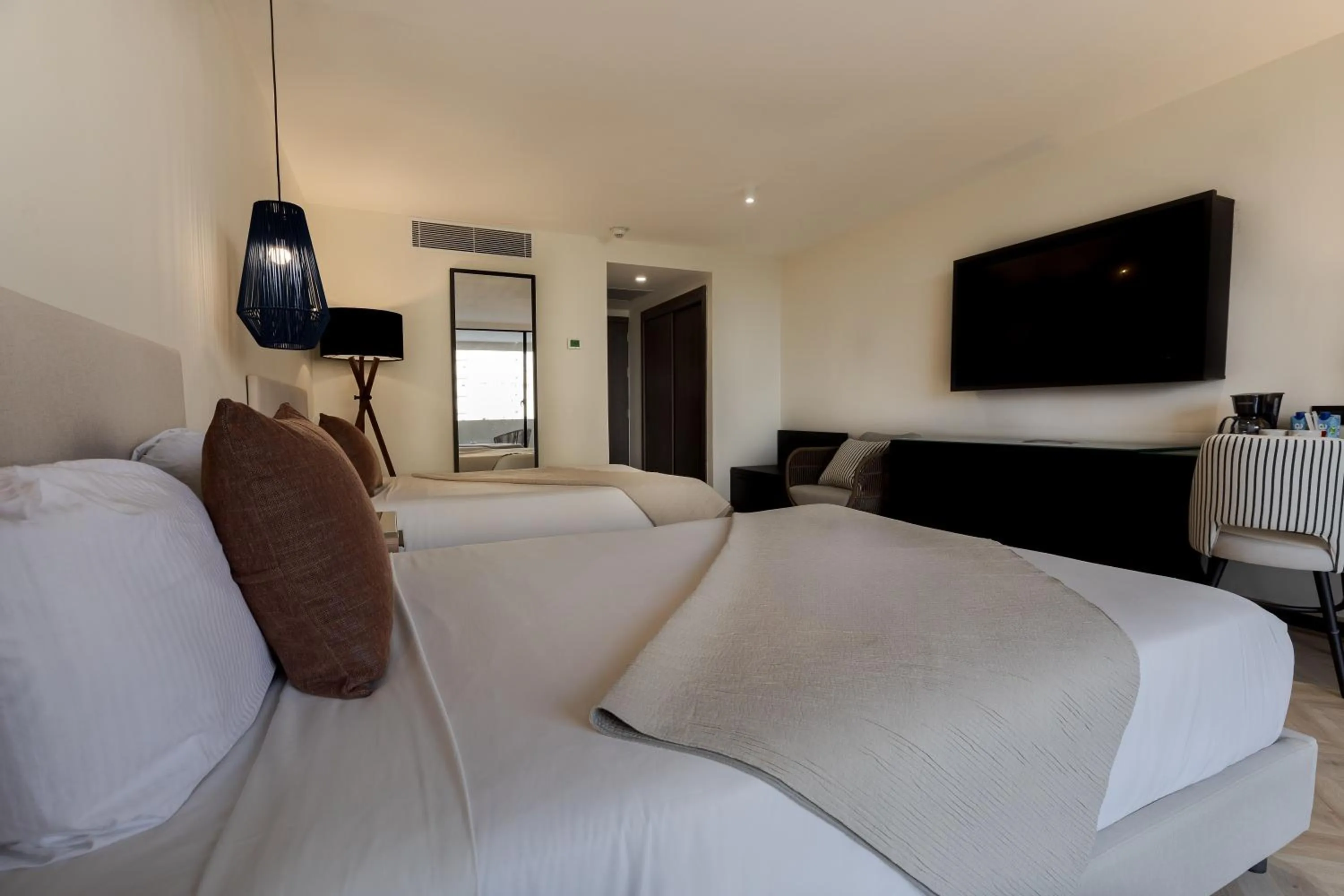 Bed in Dominican Fiesta Hotel