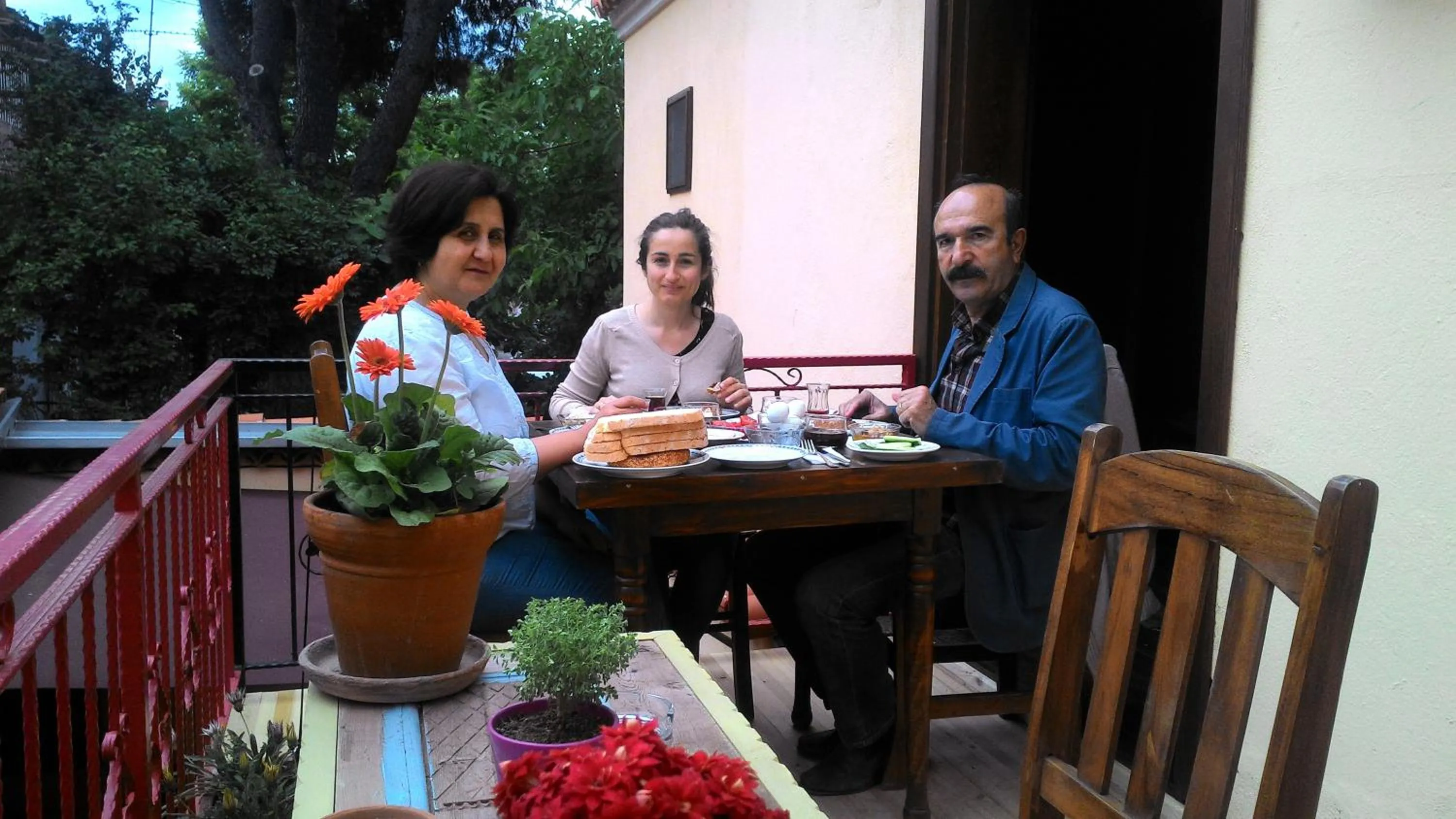 Balcony/Terrace in Elaia Hotel