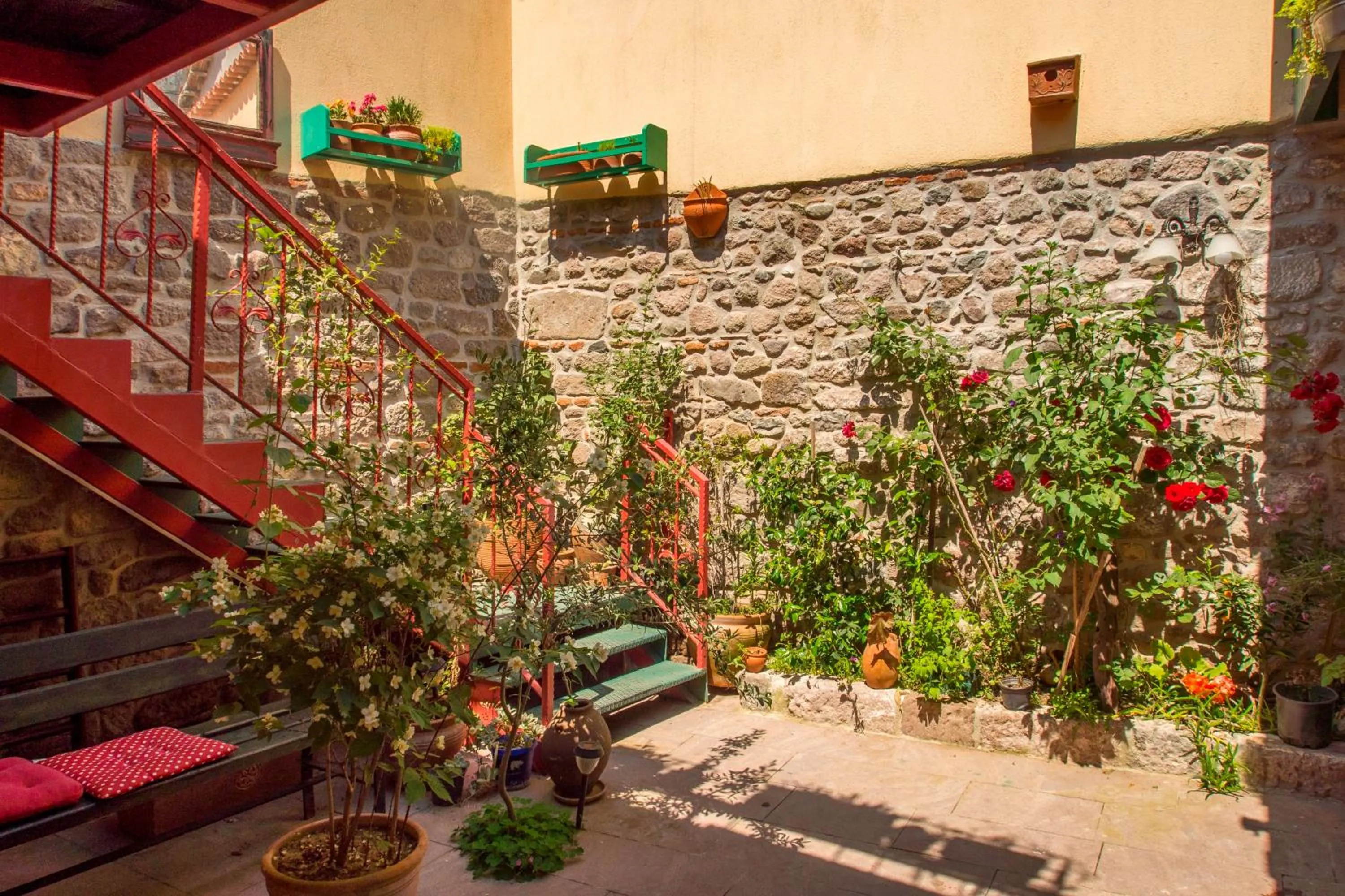 Garden in Elaia Hotel