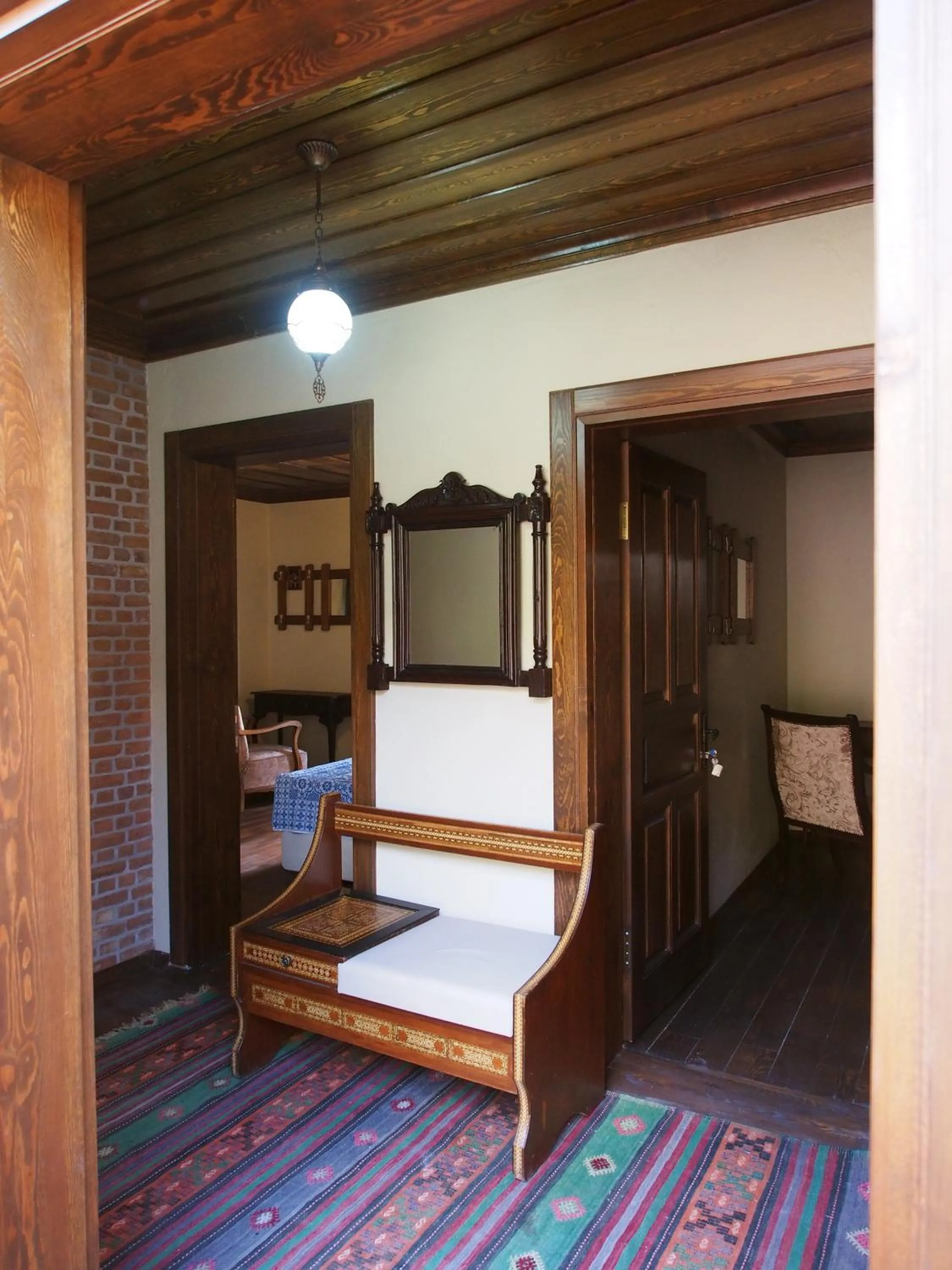 Decorative detail, Bed in Elaia Hotel