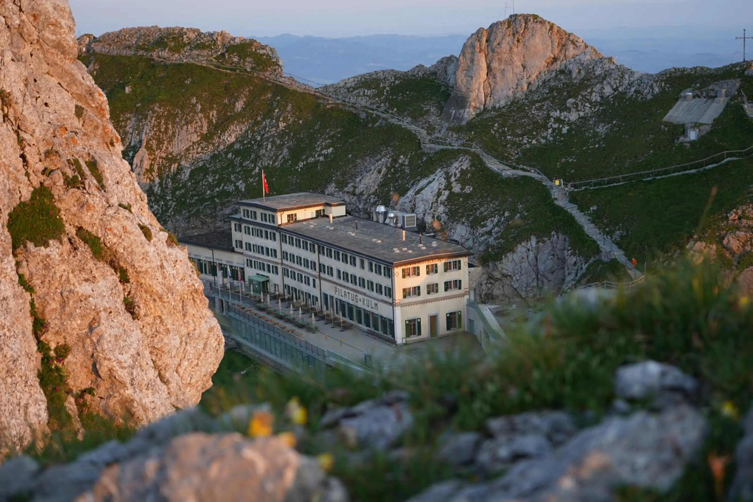 Property building in Hotel Pilatus-Kulm