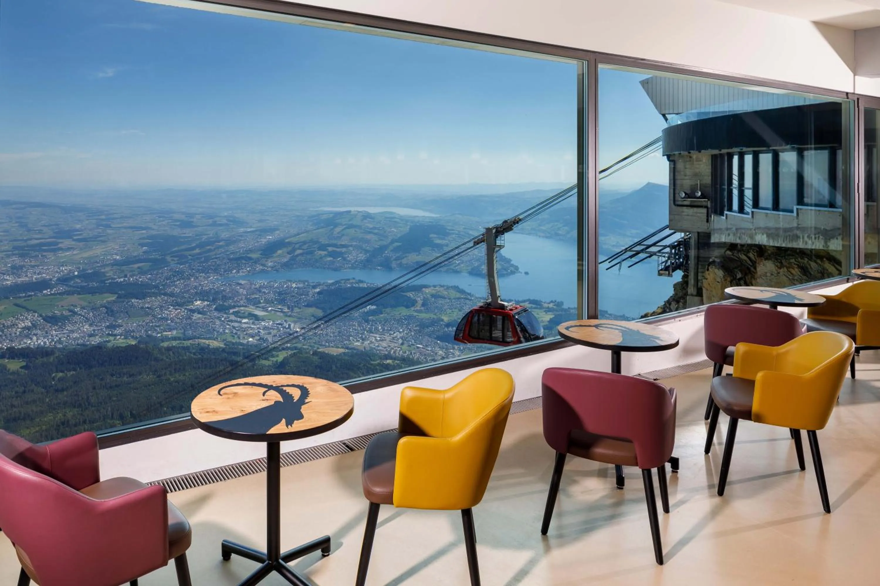 Lounge or bar in Hotel Pilatus-Kulm