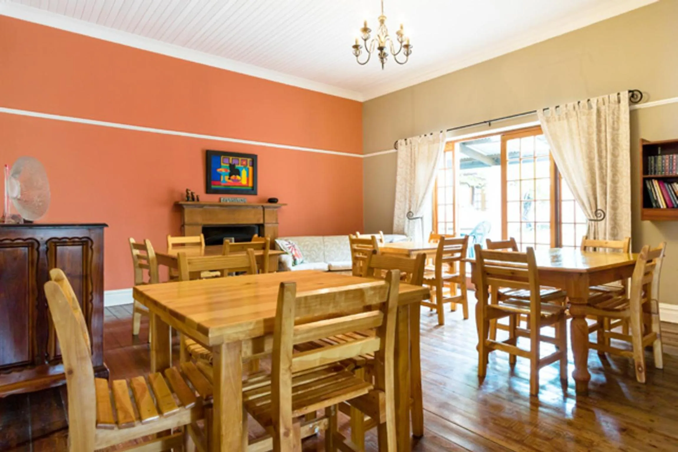 Seating area in NANNA ROUS' TOWN HOUSE