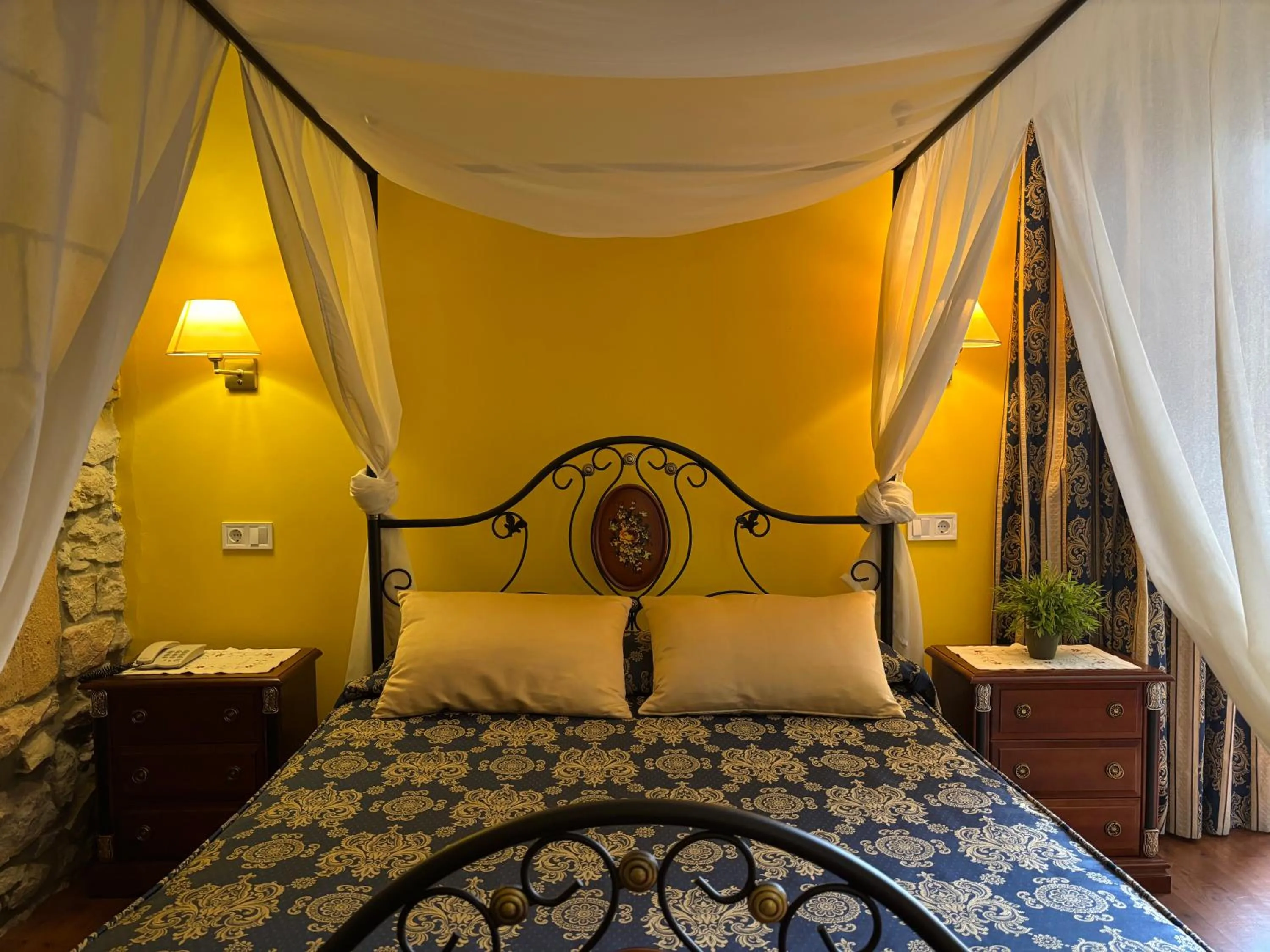 Bed in Hotel Casona Los Caballeros