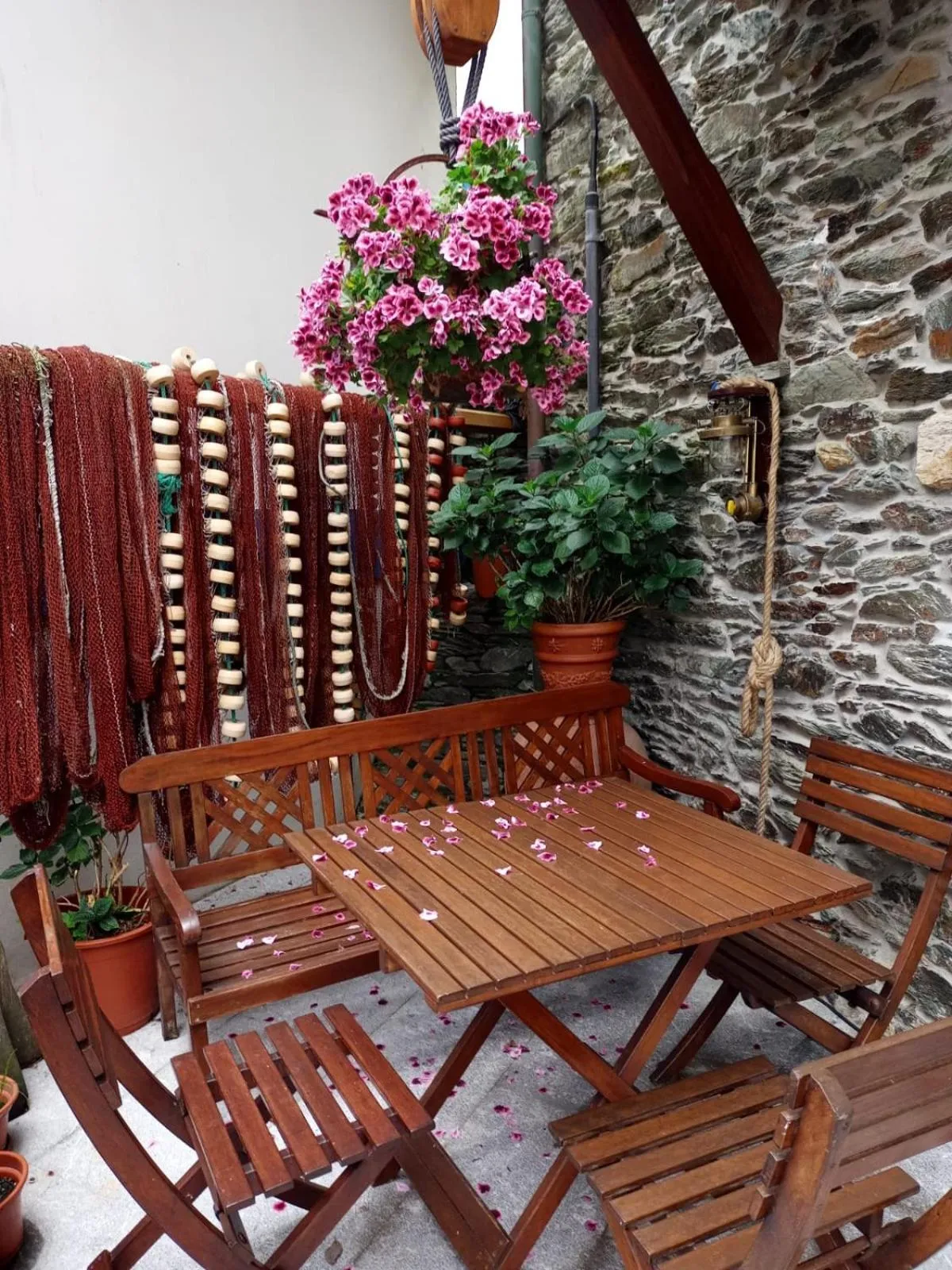 Patio in La Casona de Pío