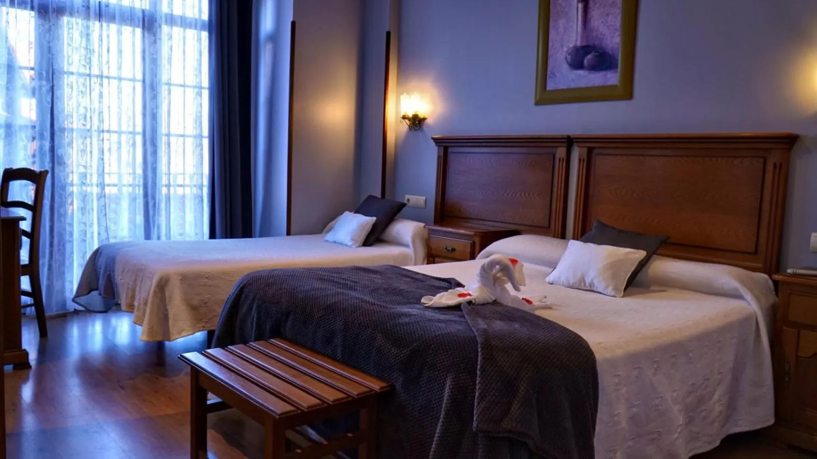 Bedroom, Bed in Hotel Marfrei