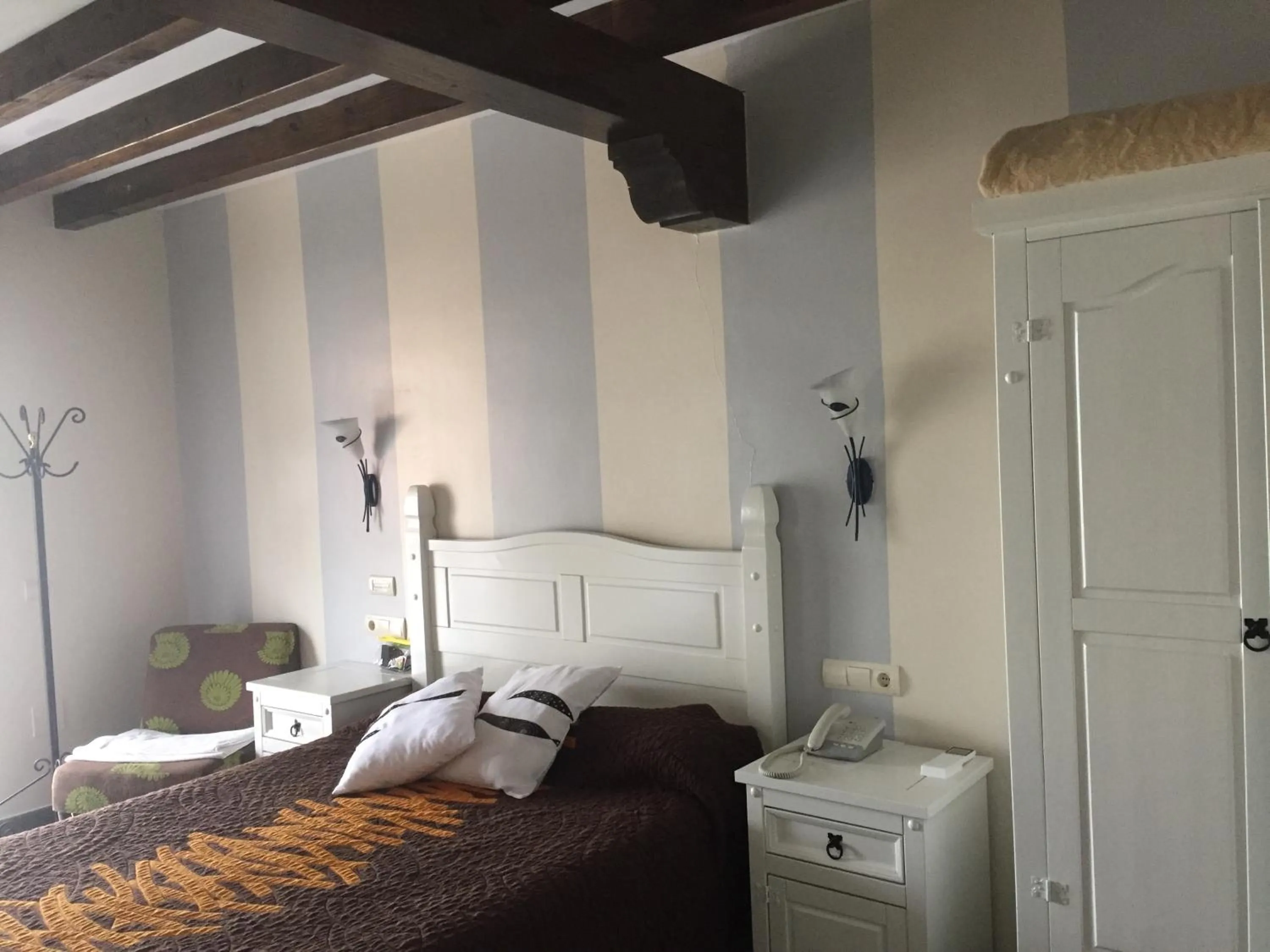 Decorative detail, Bed in Hotel Marfrei