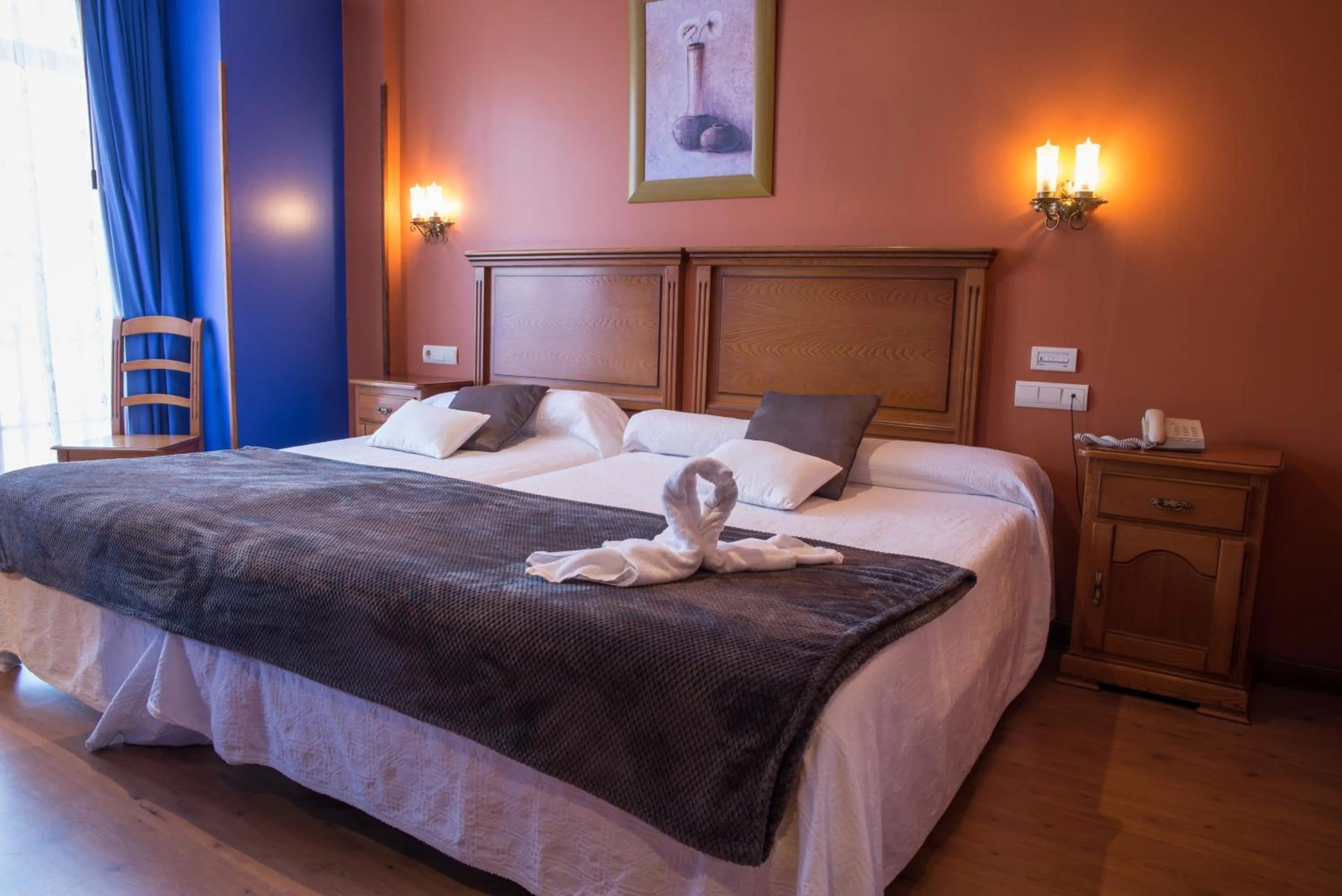 Bedroom, Bed in Hotel Marfrei