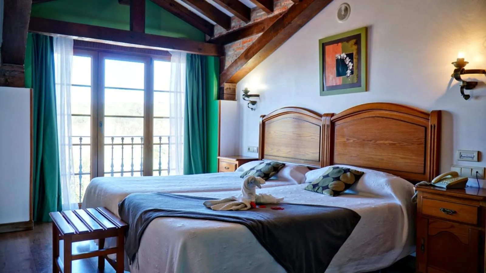 Bedroom, Bed in Hotel Marfrei