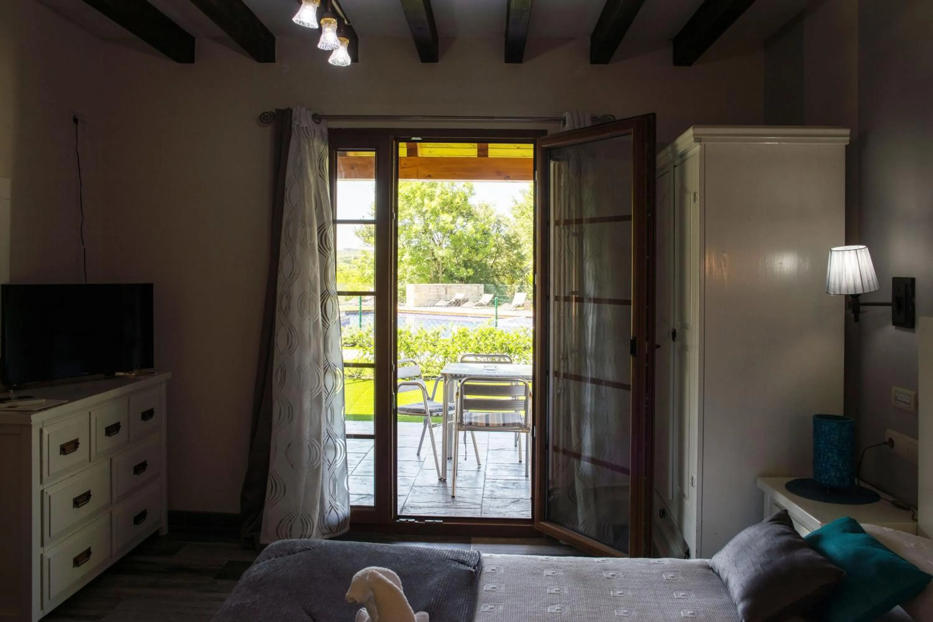 Patio in Hotel Marfrei