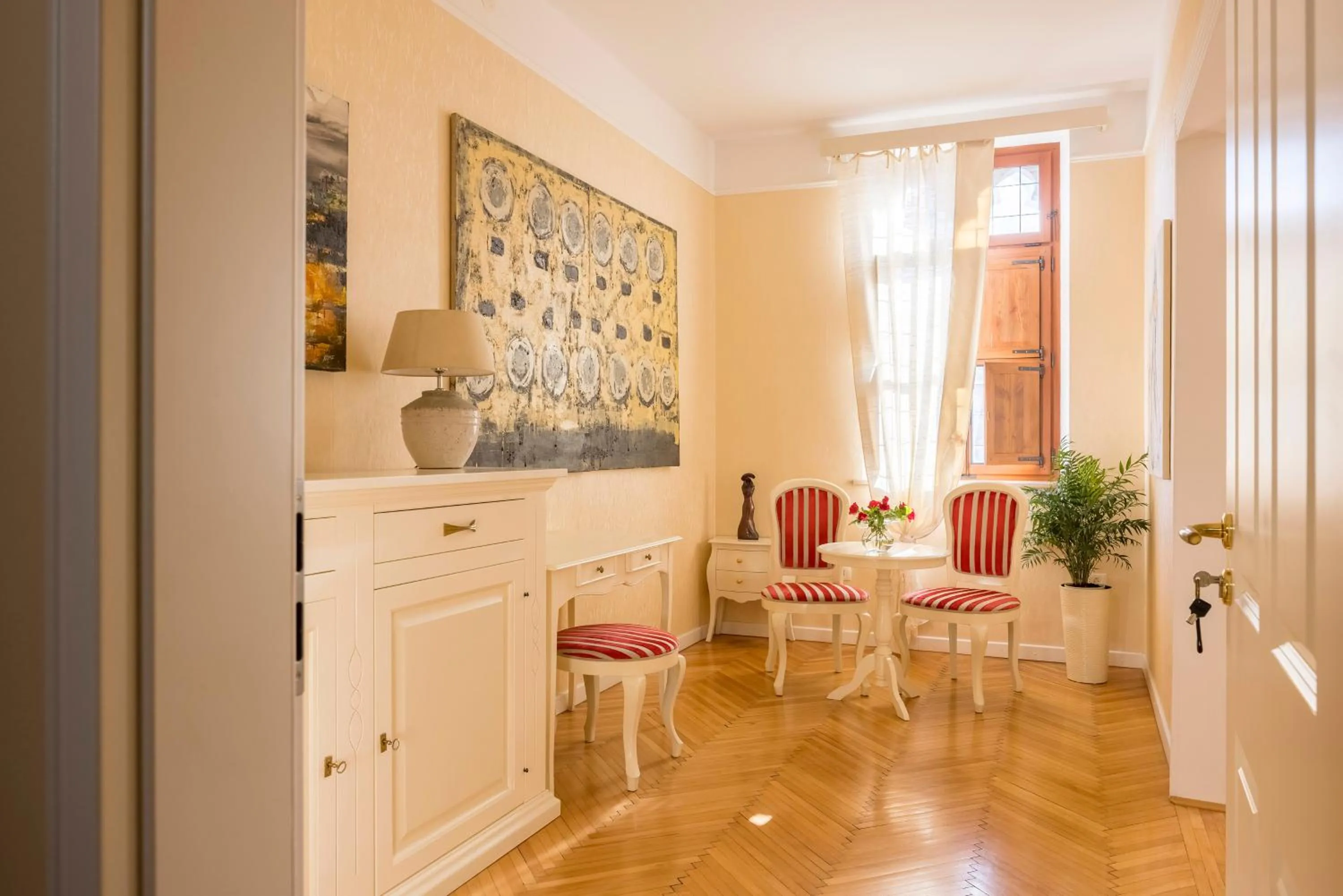 Seating area in Benecanka Casa Veneziana Piran