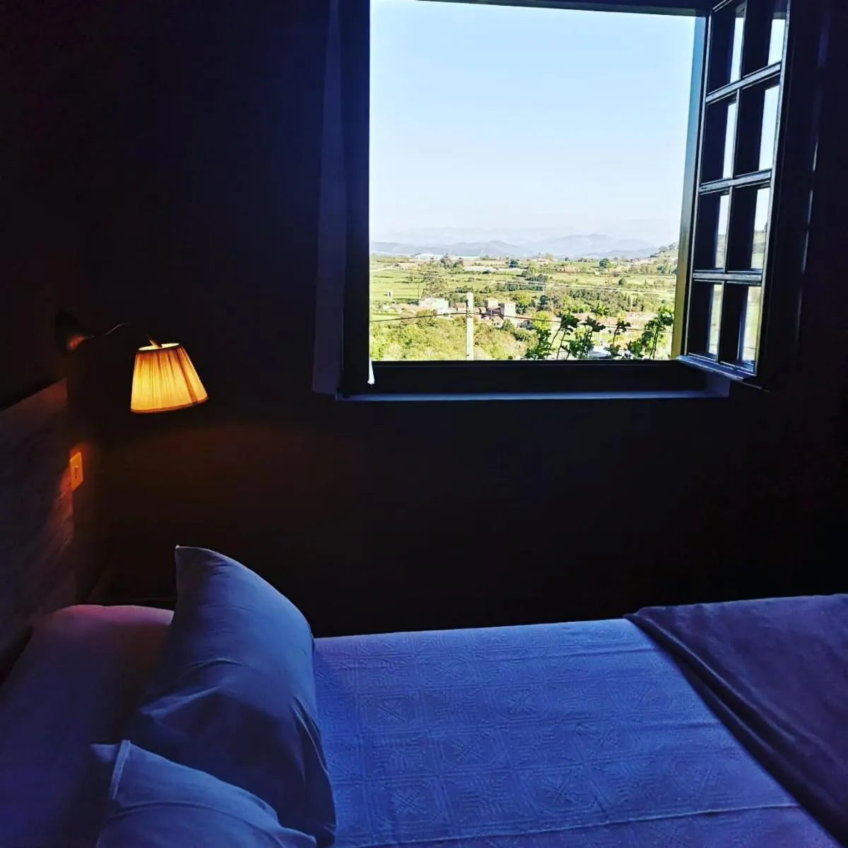 Garden view, Bed in Hotel Colegiata