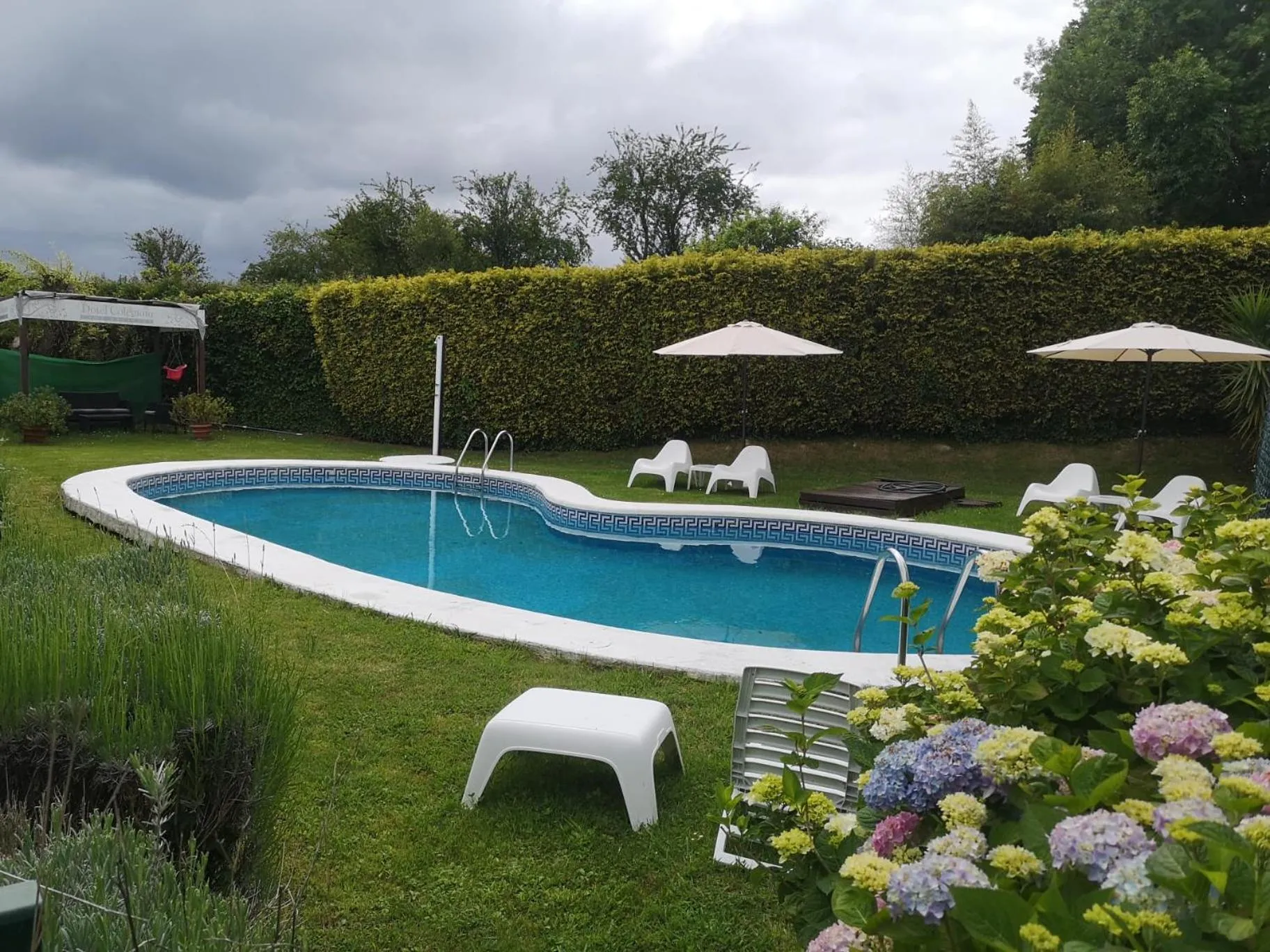 Swimming pool in Hotel Colegiata