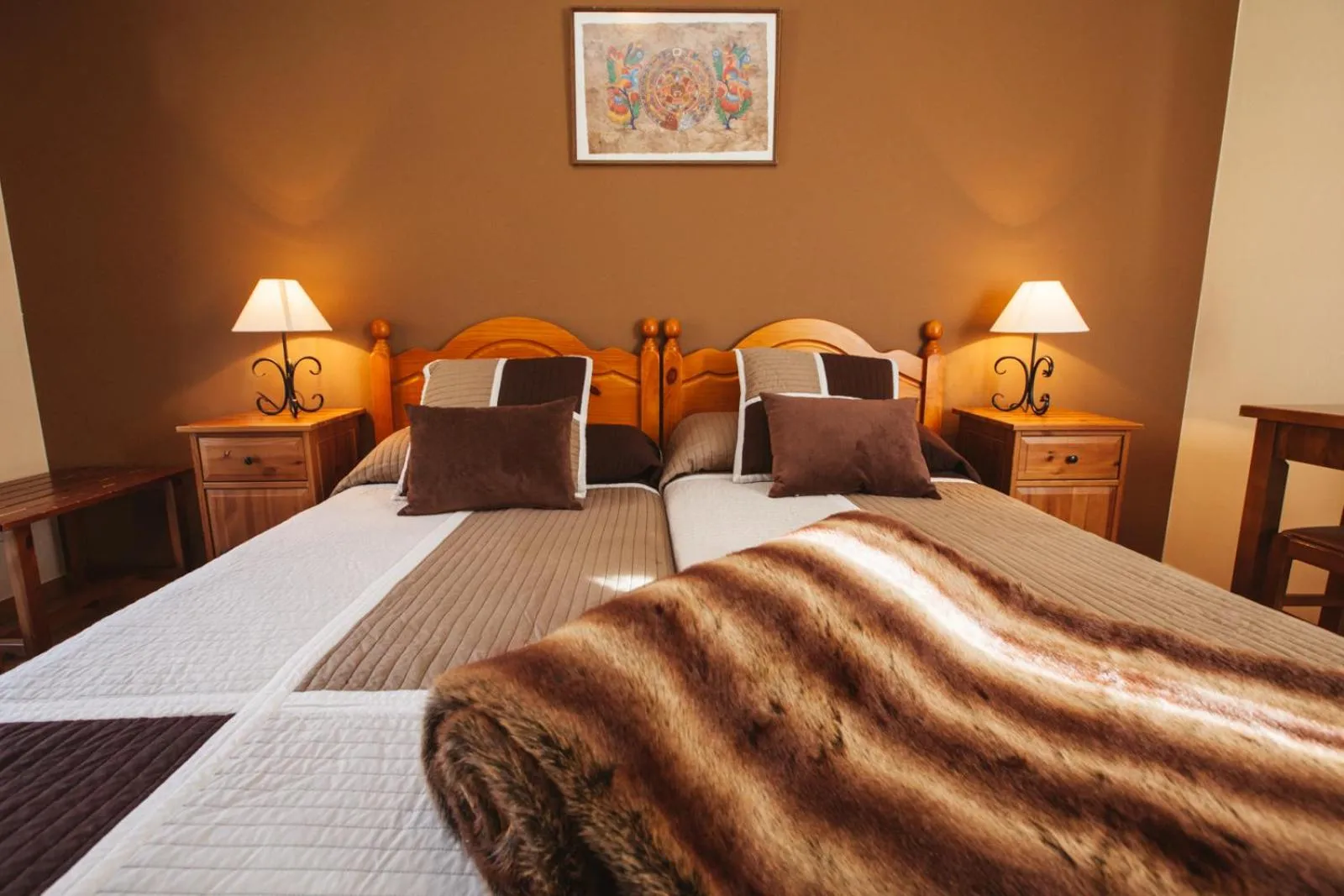 Photo of the whole room, Bed in Hotel Rural El Molino