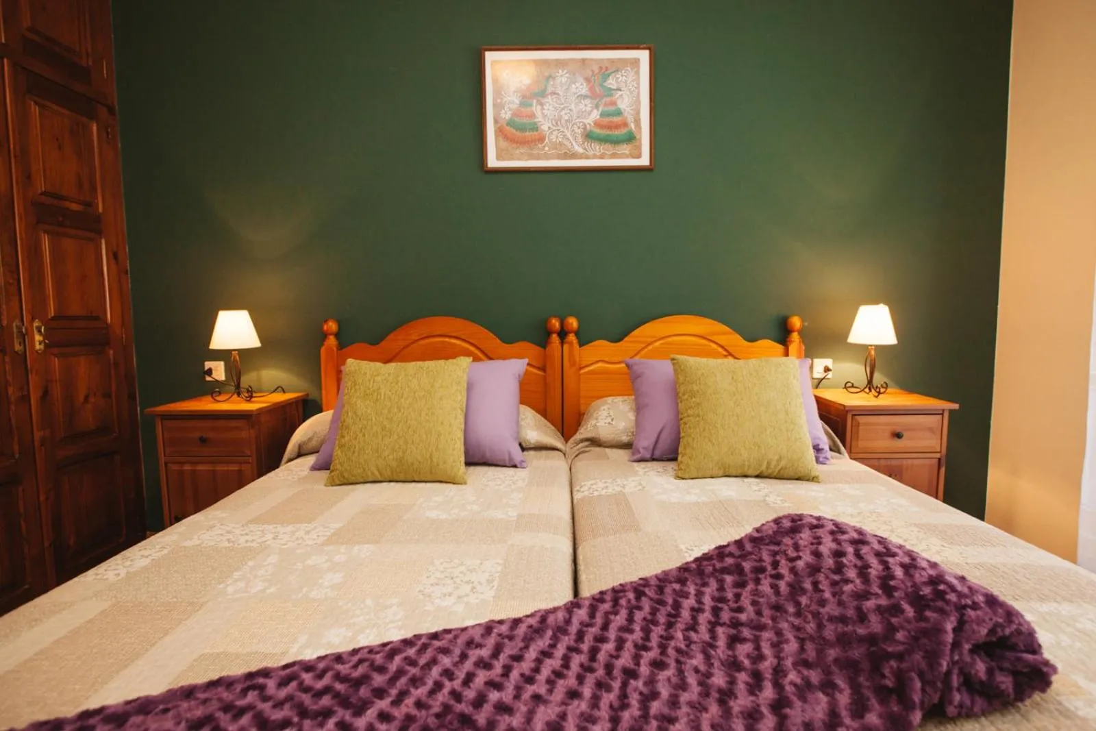 Photo of the whole room, Bed in Hotel Rural El Molino
