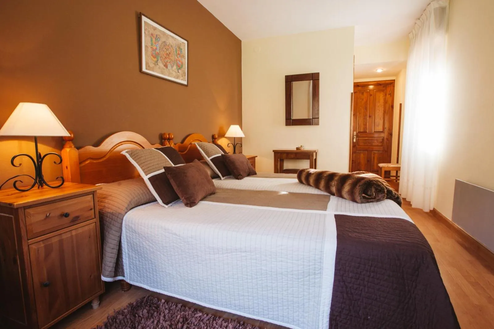 Photo of the whole room, Bed in Hotel Rural El Molino