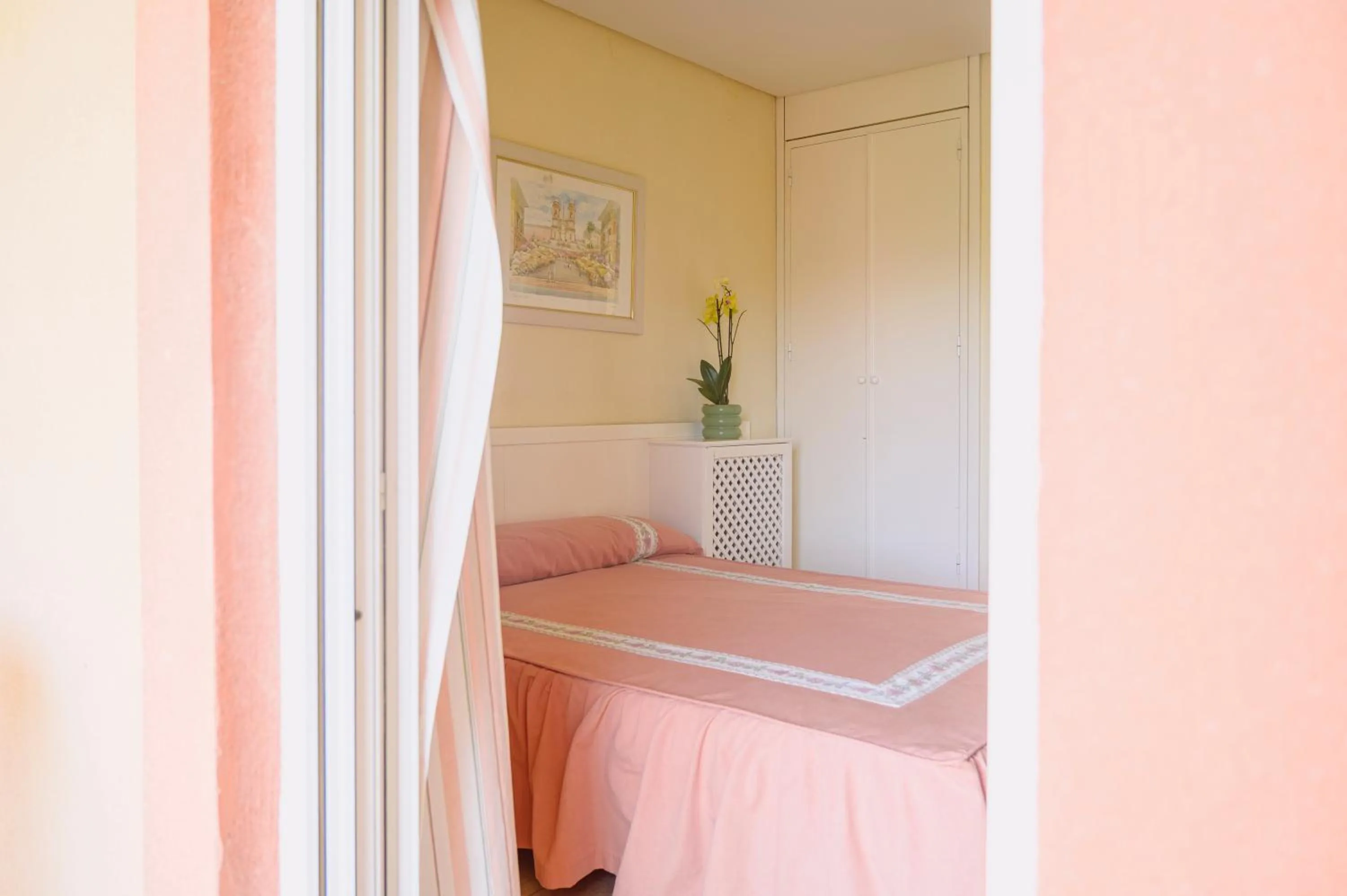 Bed in Hotel Paraíso