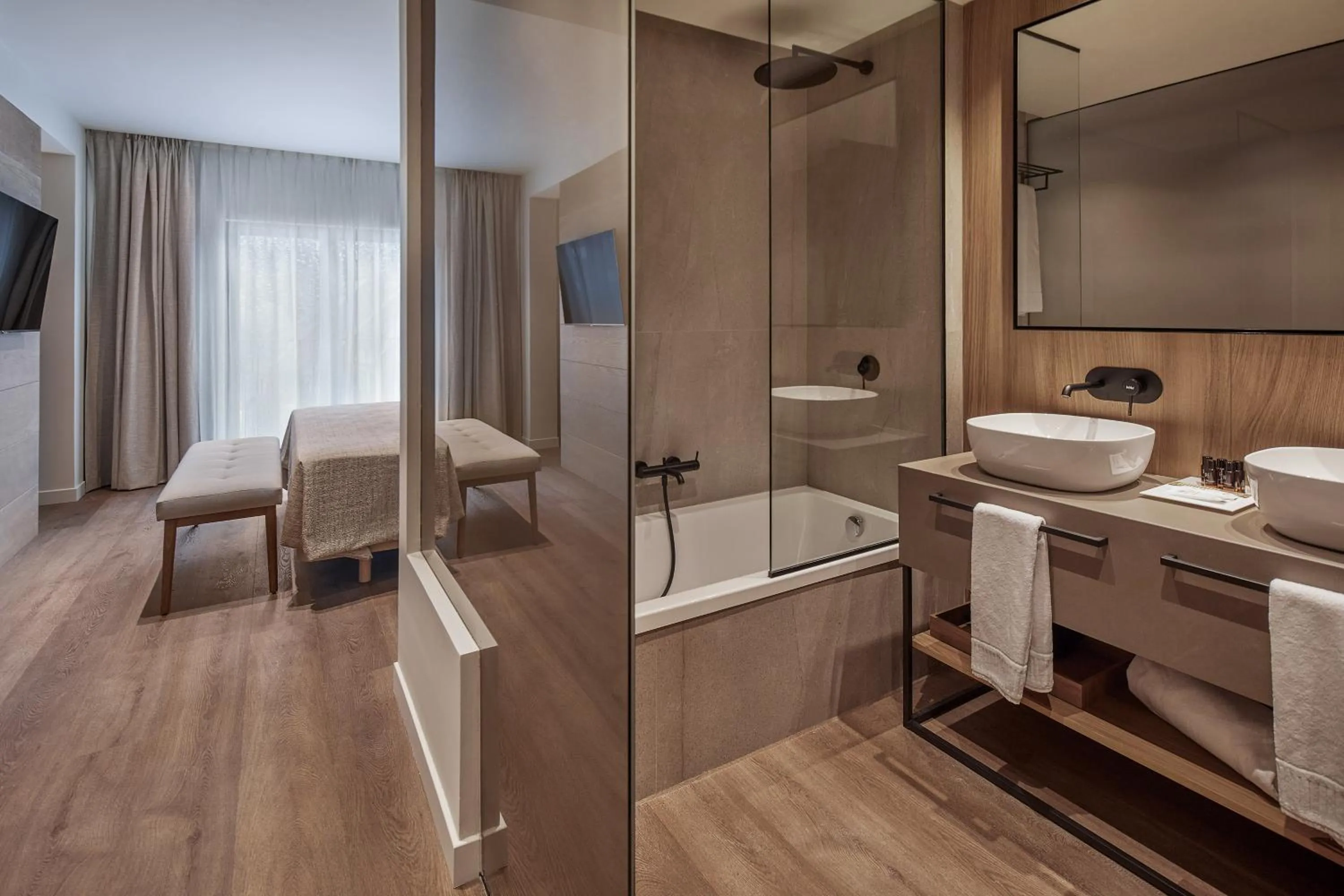 Bathroom in MIM Baqueira Member of Melia Collection